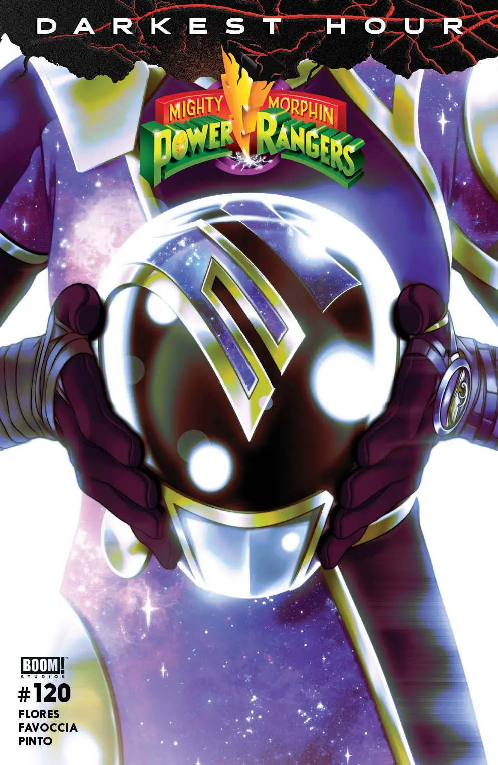 Mighty Morphin Power Rangers #120 Cvr C Helmet Var Montes 1