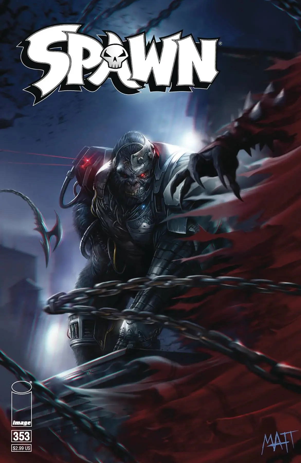 Spawn #353 Cvr B Mattina 1