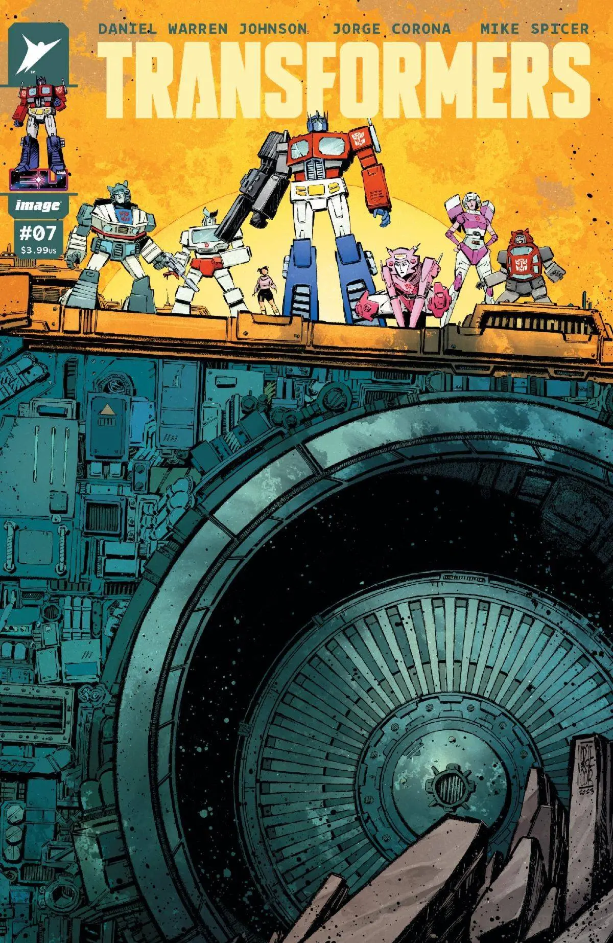 Transformers #7 Cvr B Corona 1