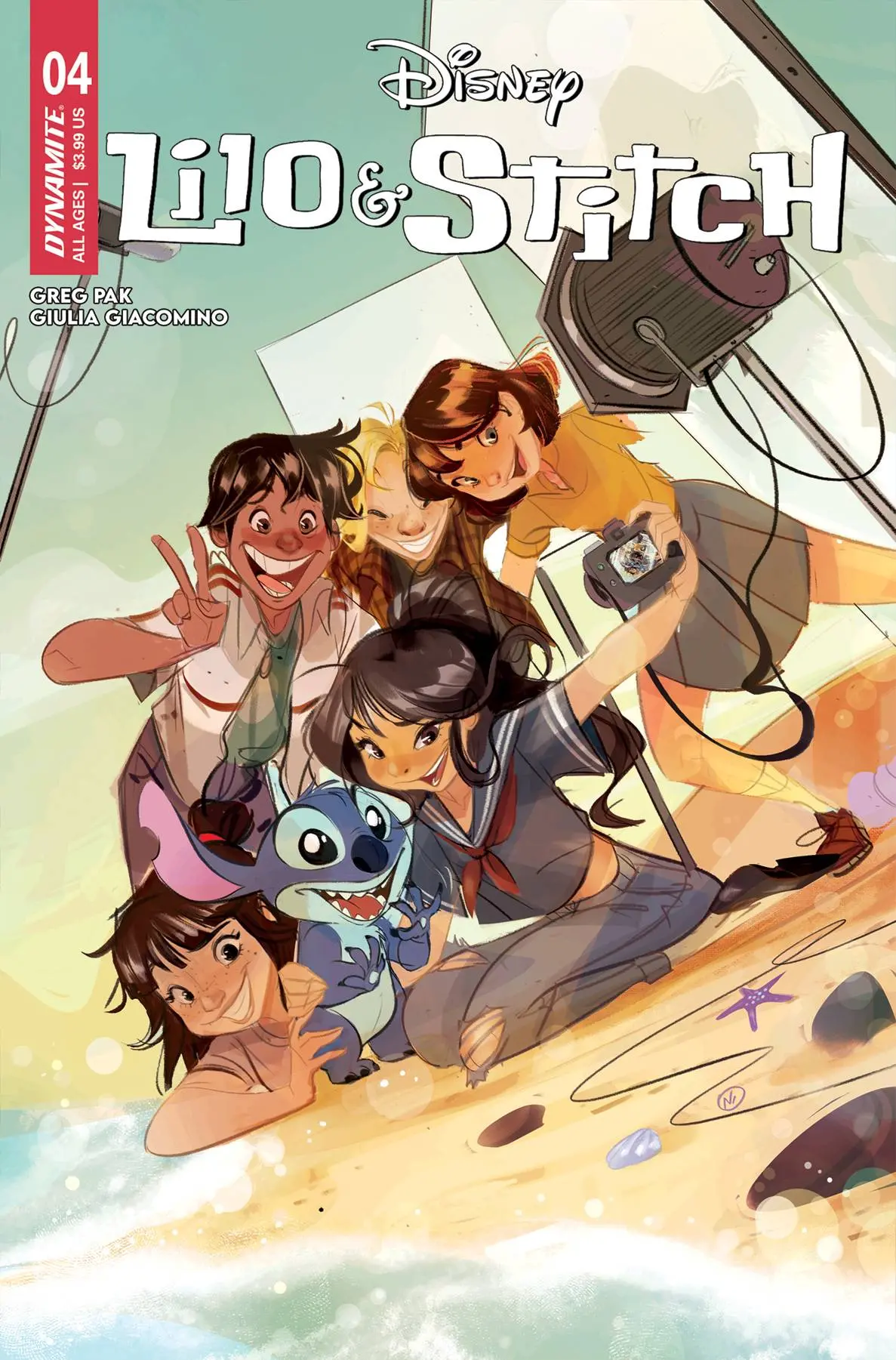 Lilo & Stitch #4 Cvr A Baldari 1