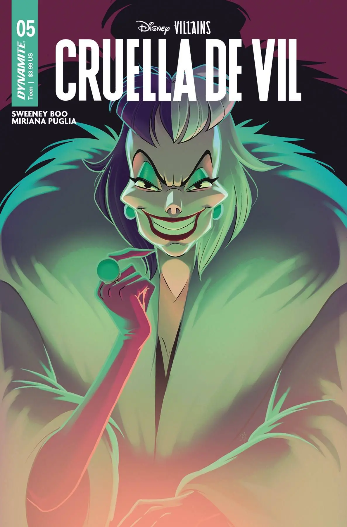 Disney Villains Cruella De Vil #5 Cvr A Boo 1