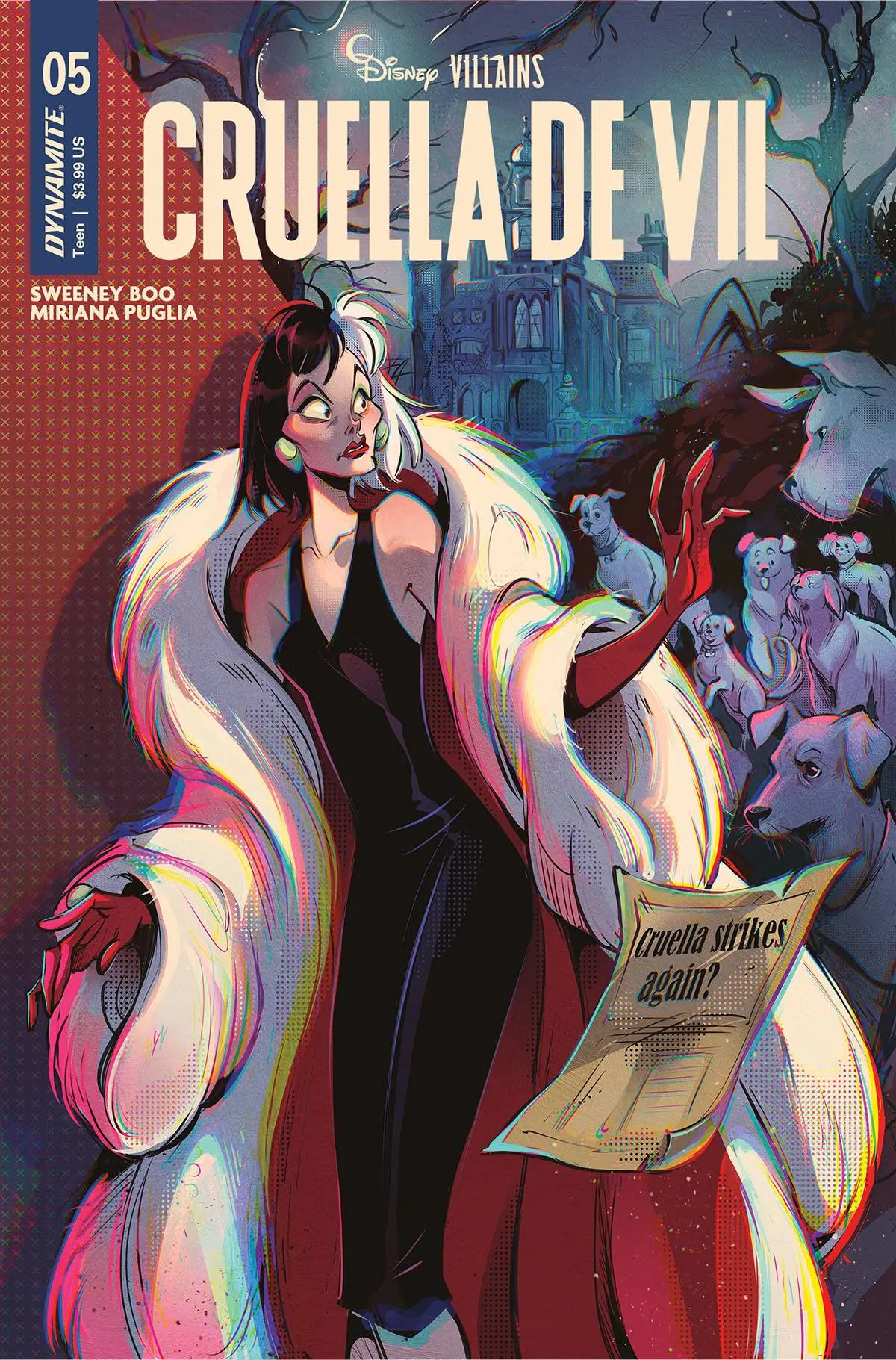 Disney Villains Cruella De Vil #5 Cvr C Lusky 1