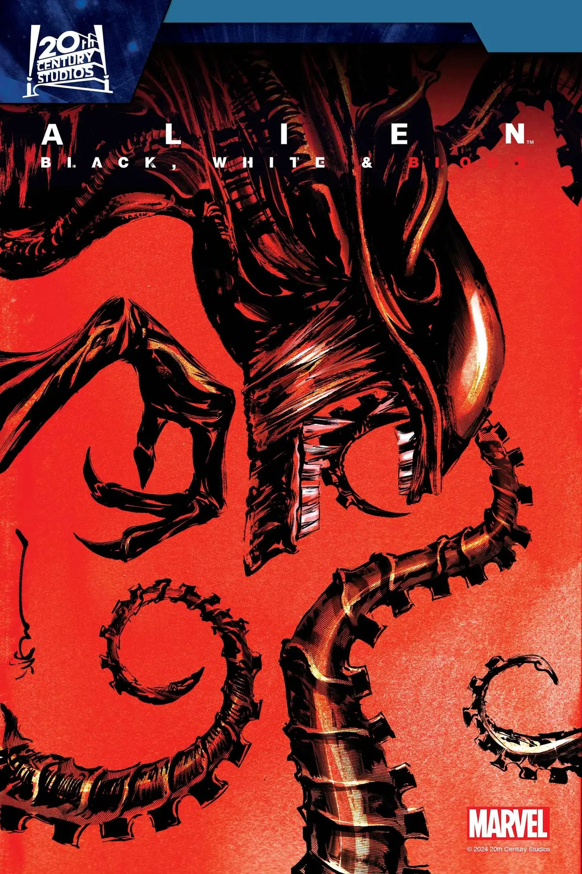 Alien Black And White Blood #4 1