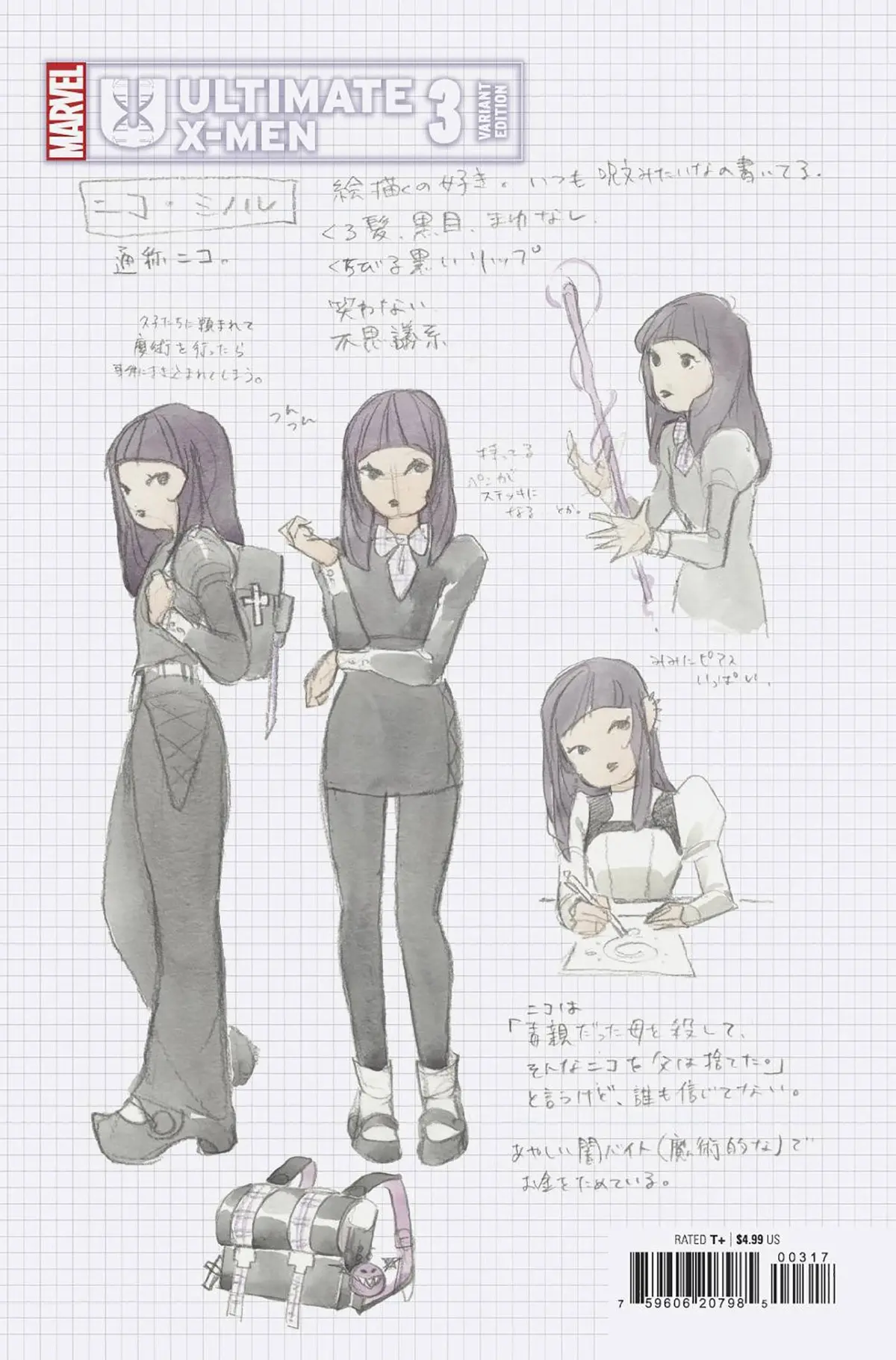 Ultimate X-Men #3 10 Copy Incv Peach Momoko Design Var 1