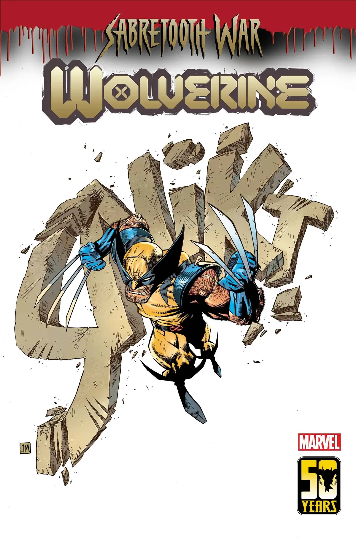 Wolverine #50 Justin Mason Snikt Var 1