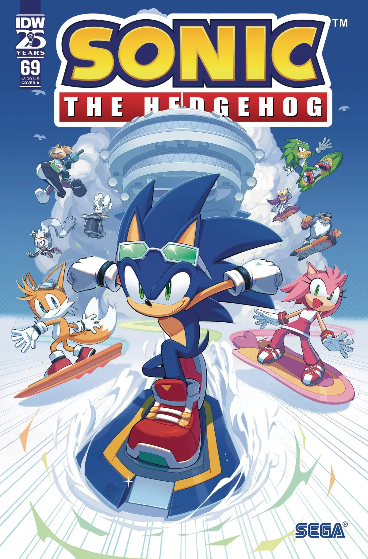 Sonic The Hedgehog #69 Cvr A Kim 1