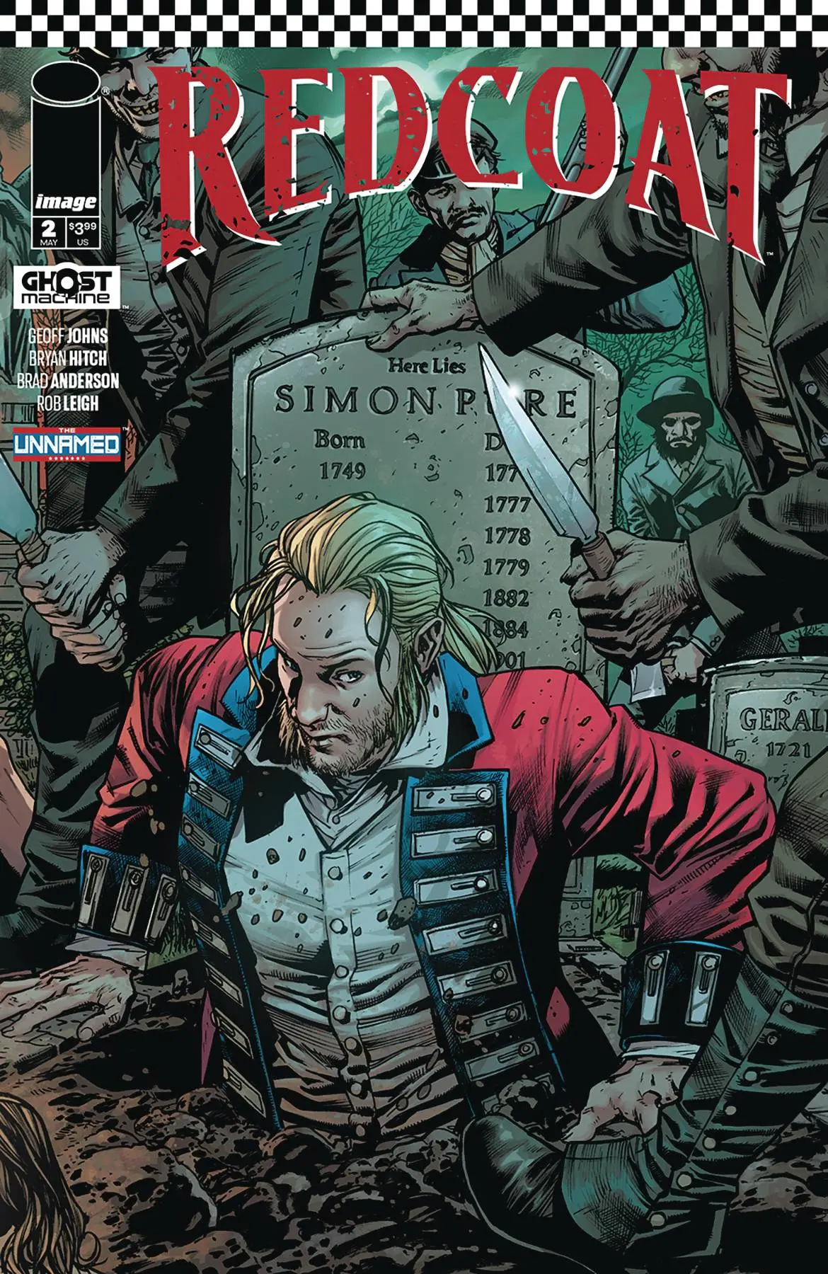 Redcoat #2 Cvr A Hitch & Anderson 1