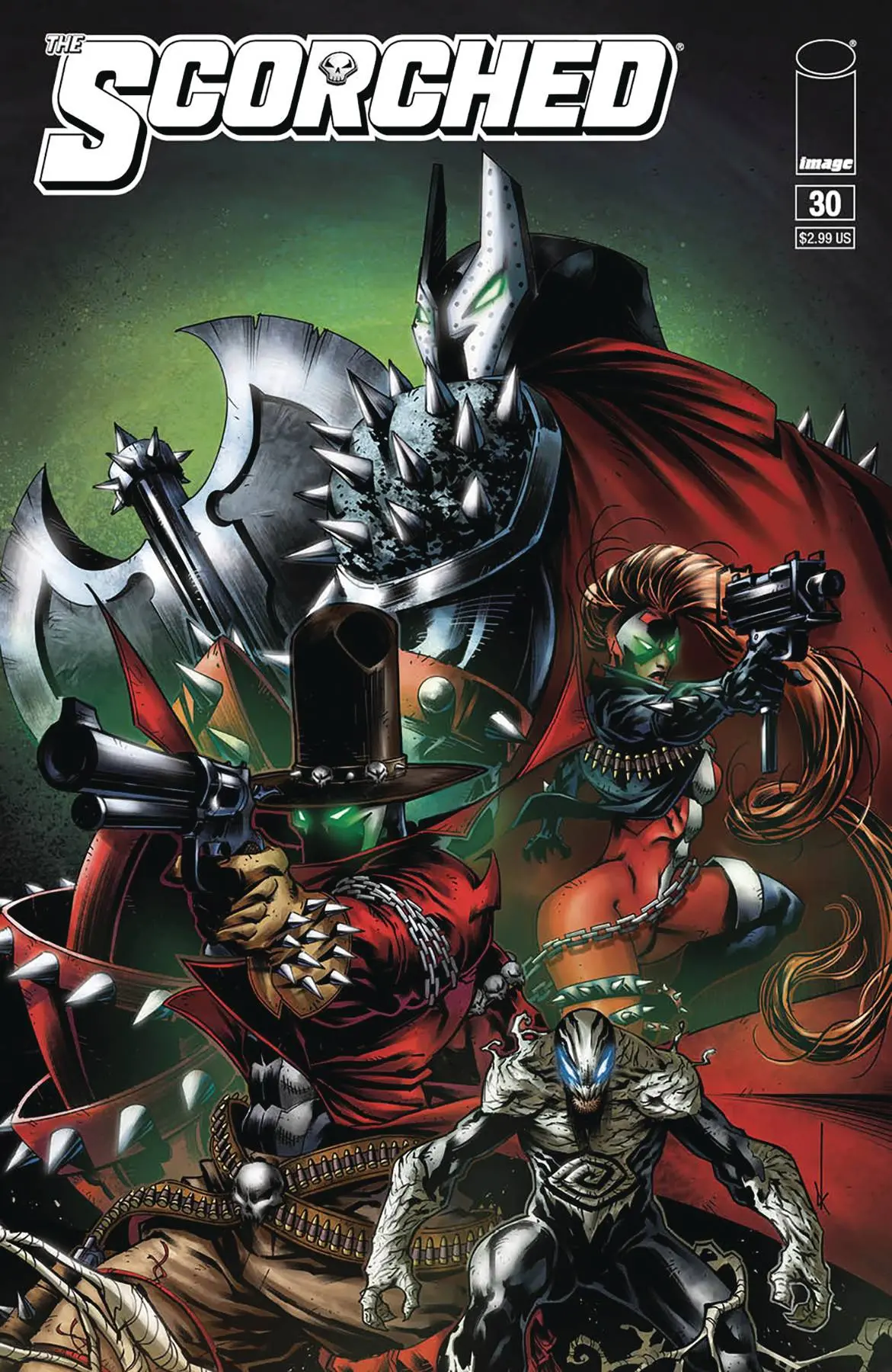 Spawn Scorched #30 Cvr A Keane 1