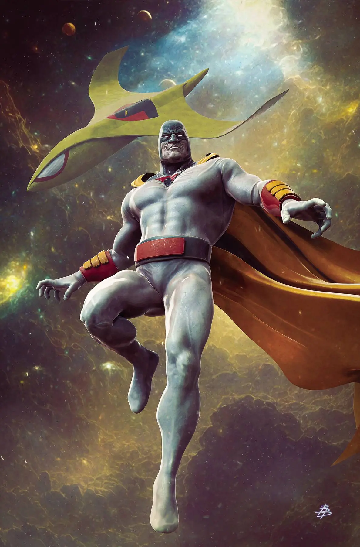 Space Ghost #1 Cvr M 15 Copy Incv Berends Foil Virgin 1