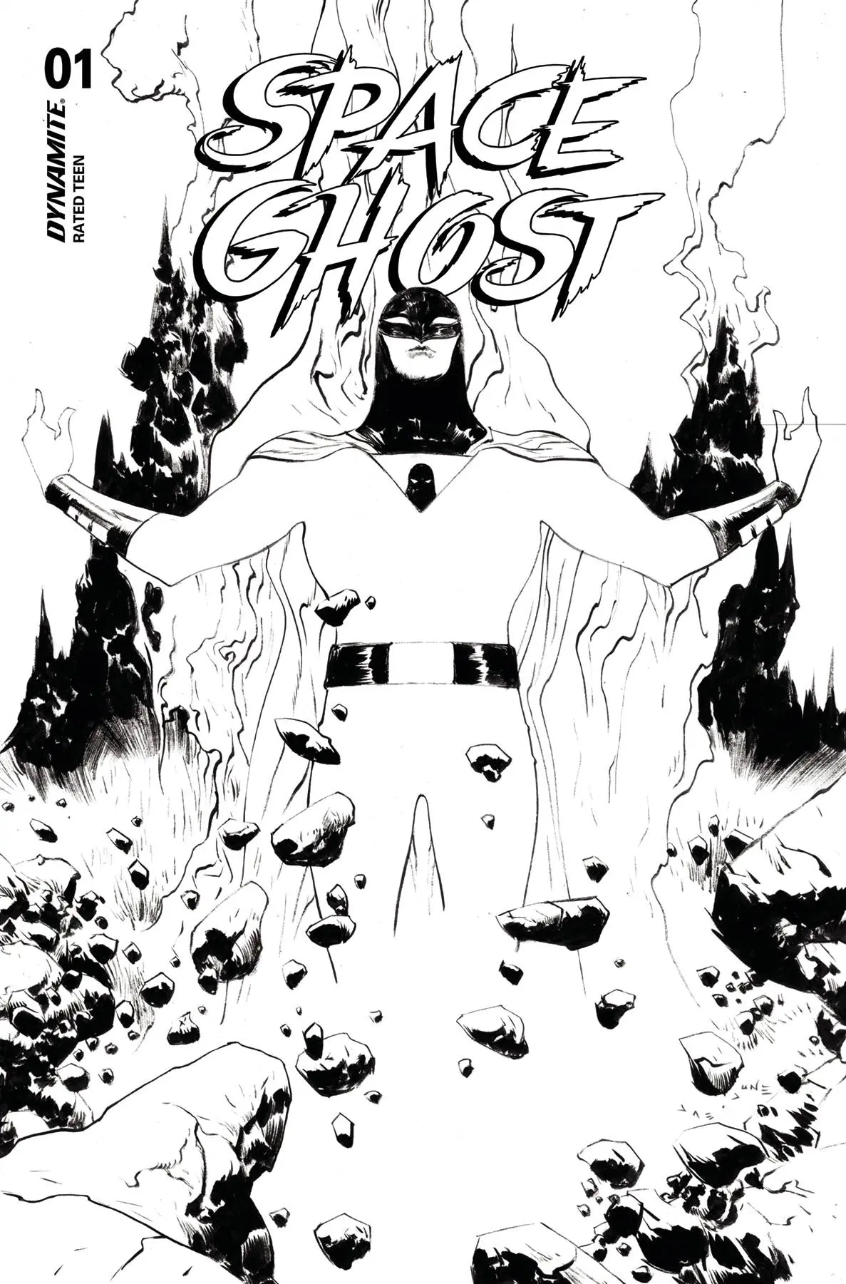 Space Ghost #1 Cvr O 25 Copy Incv Lee Line Art 1