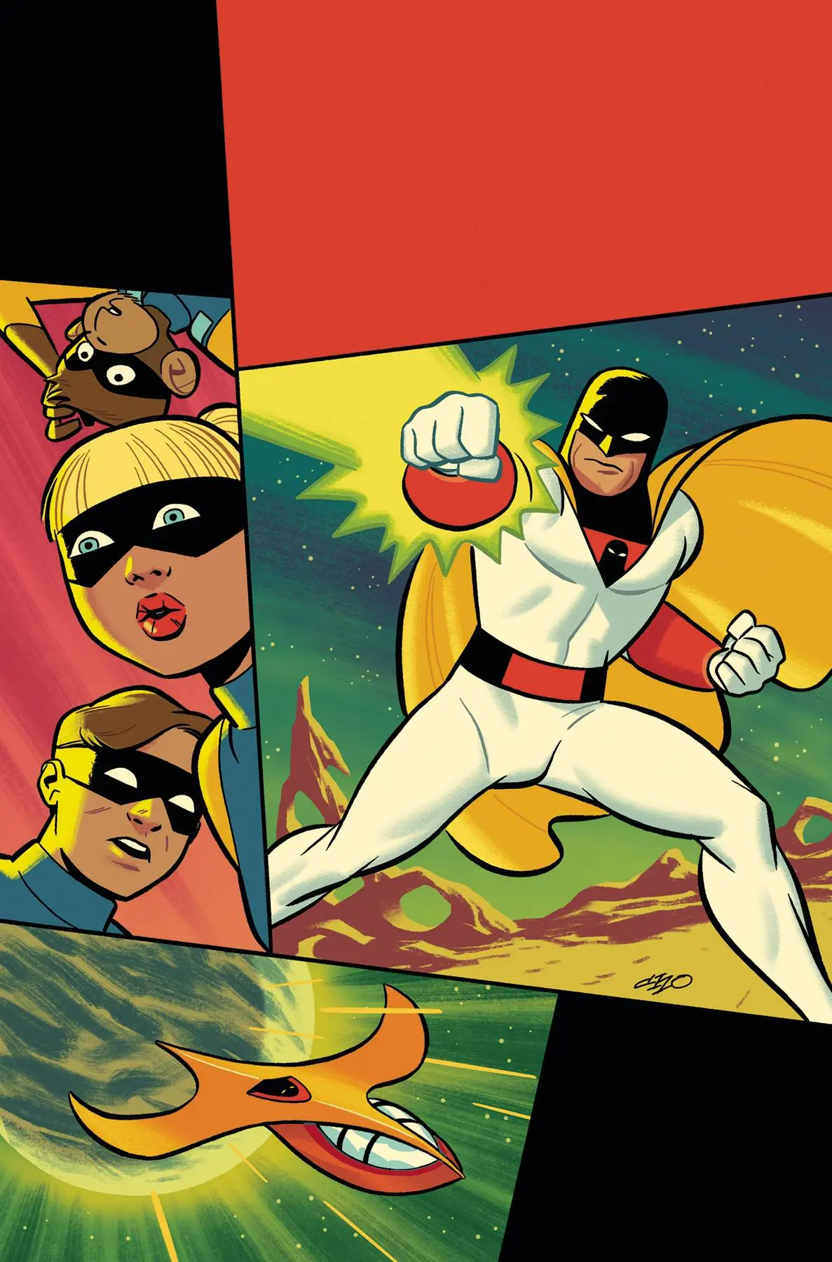 Space Ghost #1 Cvr R 50 Copy Incv Cho Virgin 1