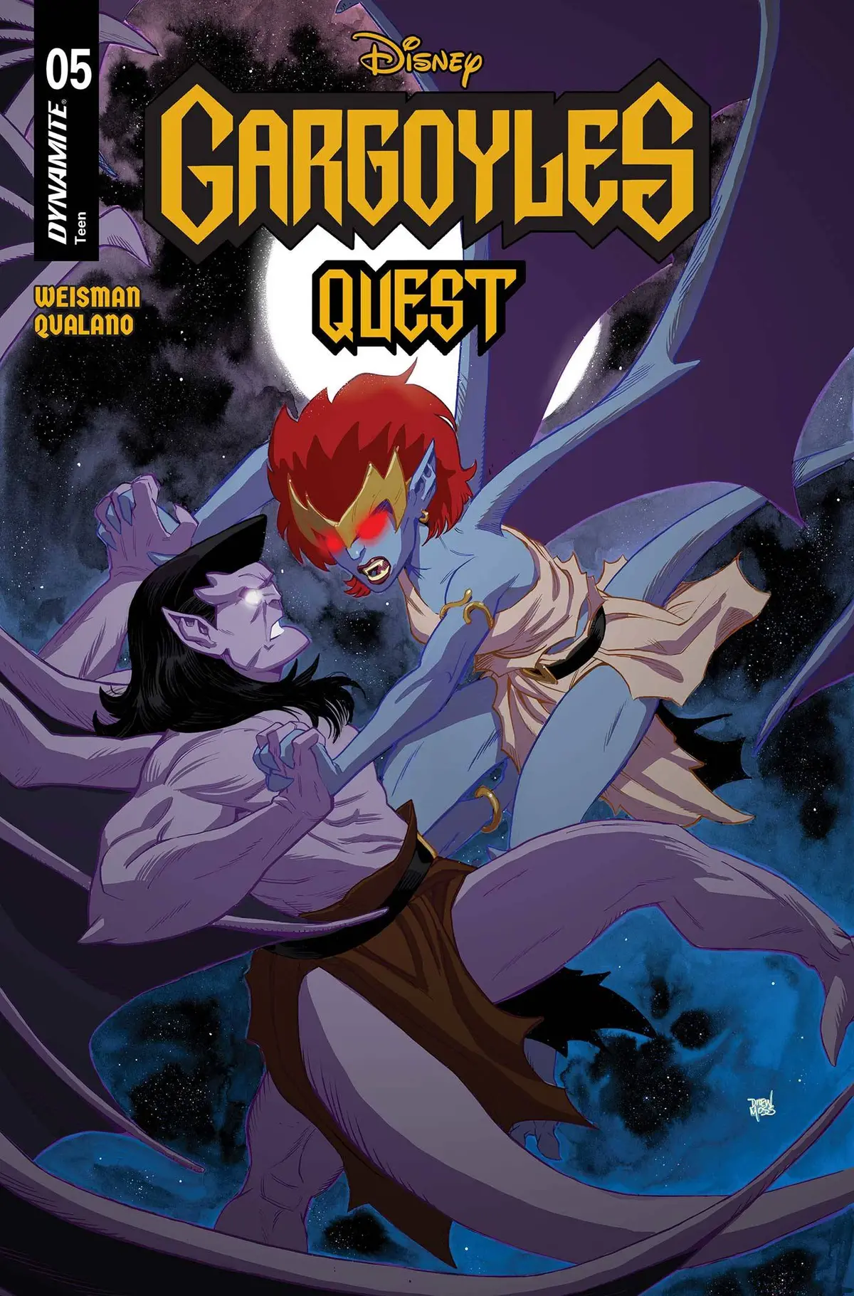 Gargoyles Quest #5 Cvr A Moss 1