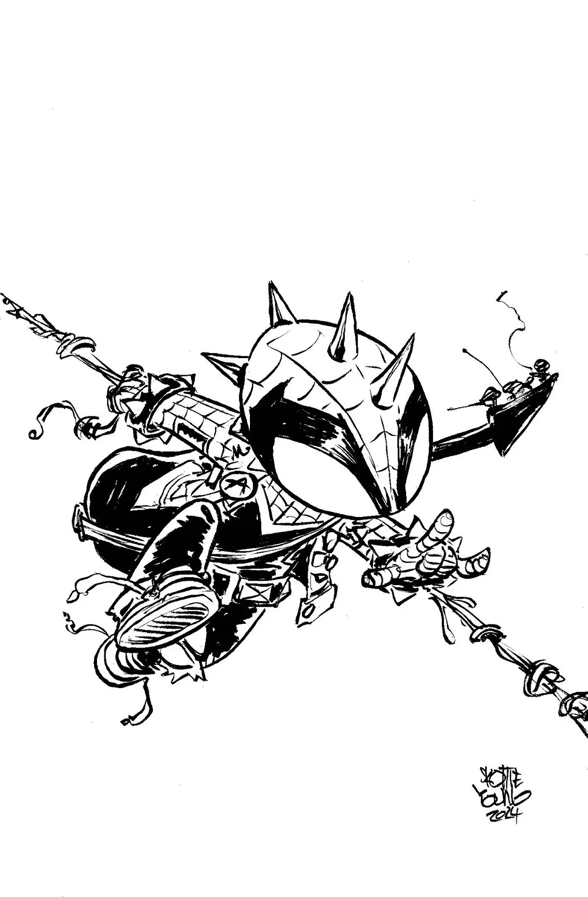 Amazing Spider-Man #52 50 Copy Incv Big Marvel B&W Vir Var 1