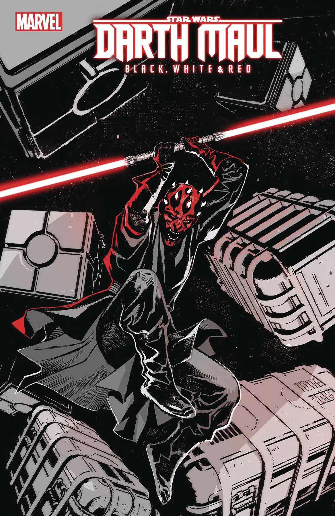 Star Wars Darth Maul Bw Red #3 1