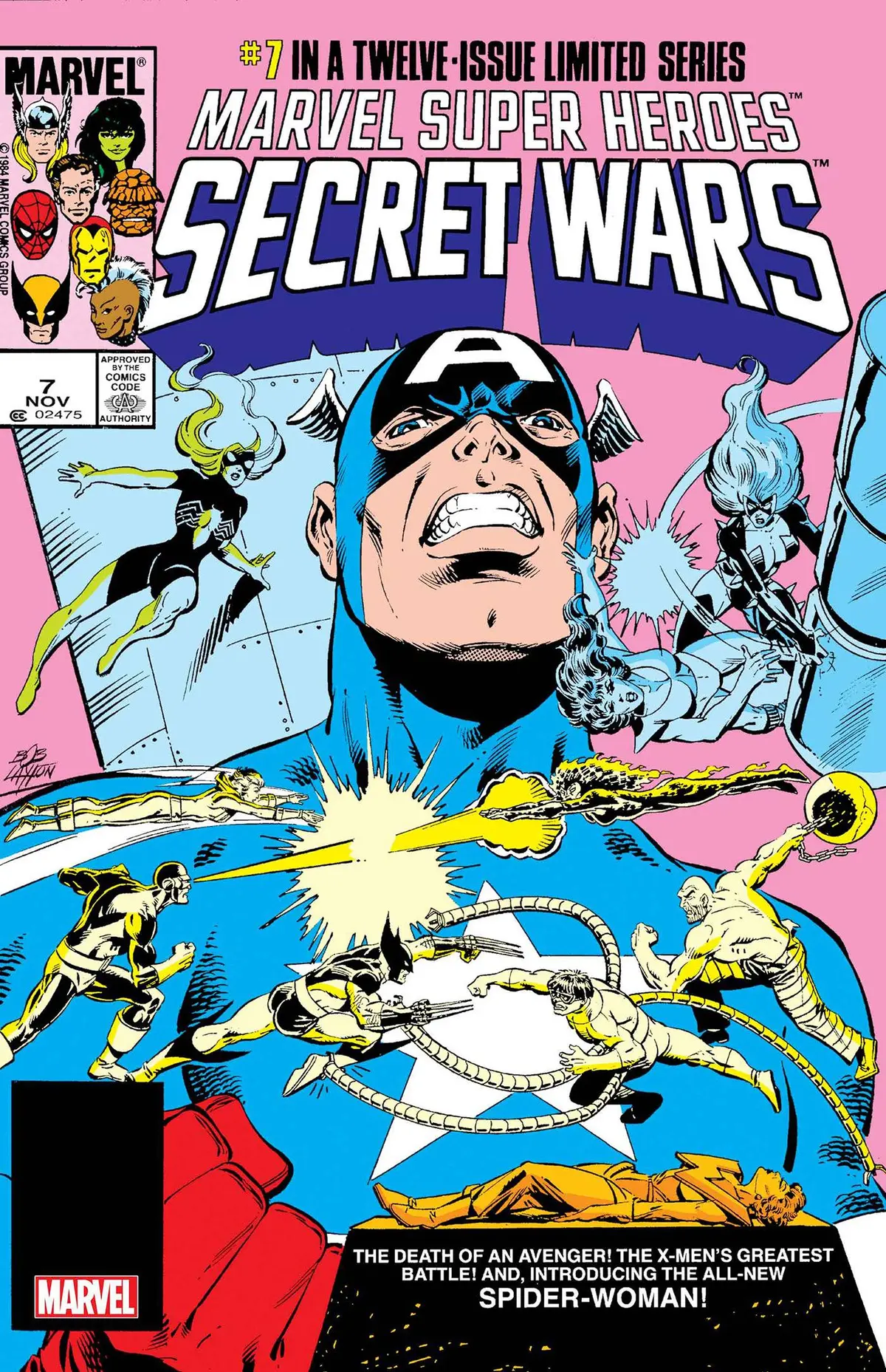 Msh Secret Wars #7 Facsimile Ed Foil Var 1
