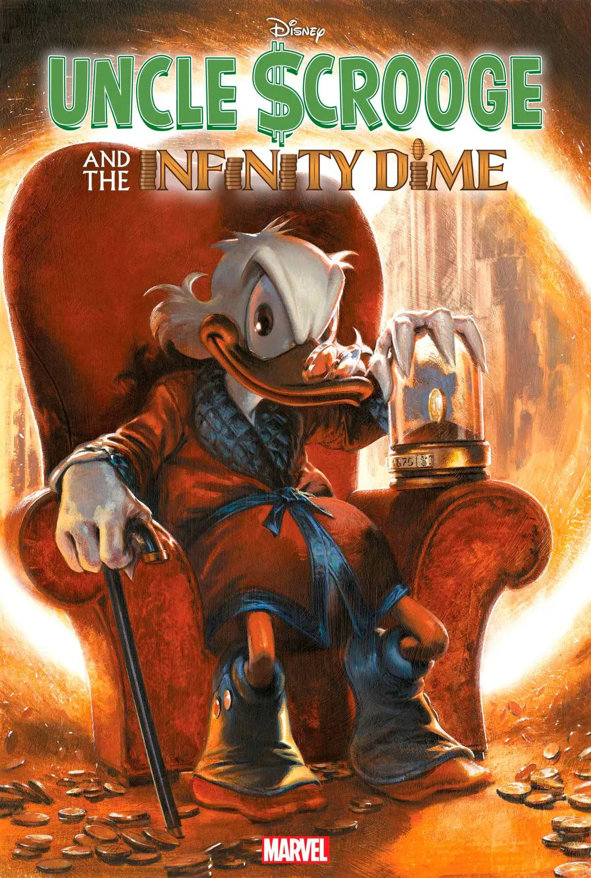 Uncle Scrooge Infinity Dime #1 10 Copy Incv Dellotto Var 1