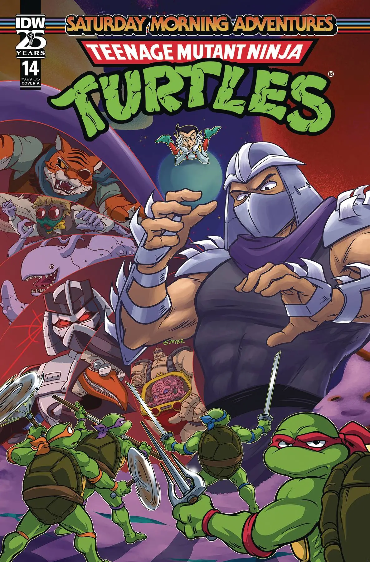 Tmnt Saturday Morning Adv 2023 #14 Cvr A Myer 1