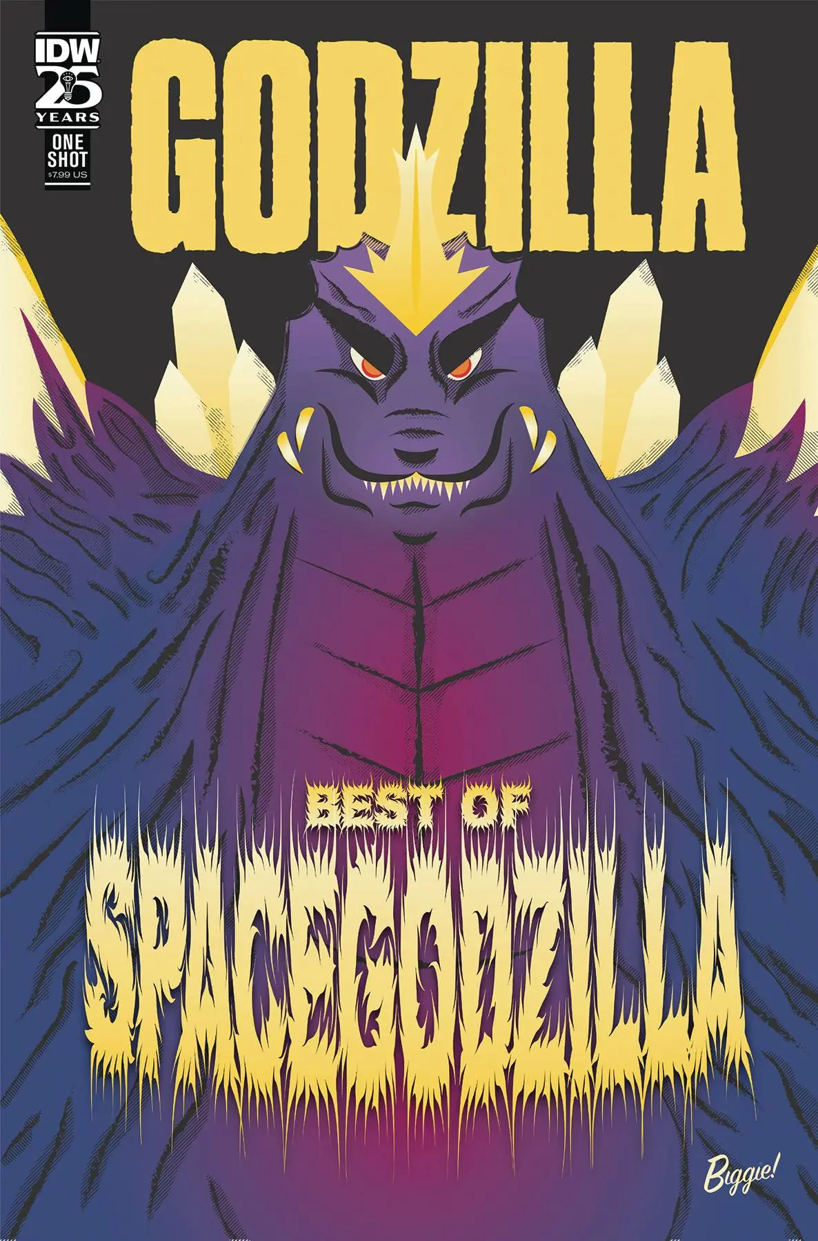 Godzilla Best Of Spacegodzilla (Spine Tick) 1