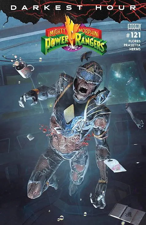 Mighty Morphin Power Rangers #121 Cvr B Dark Grid Barends 1