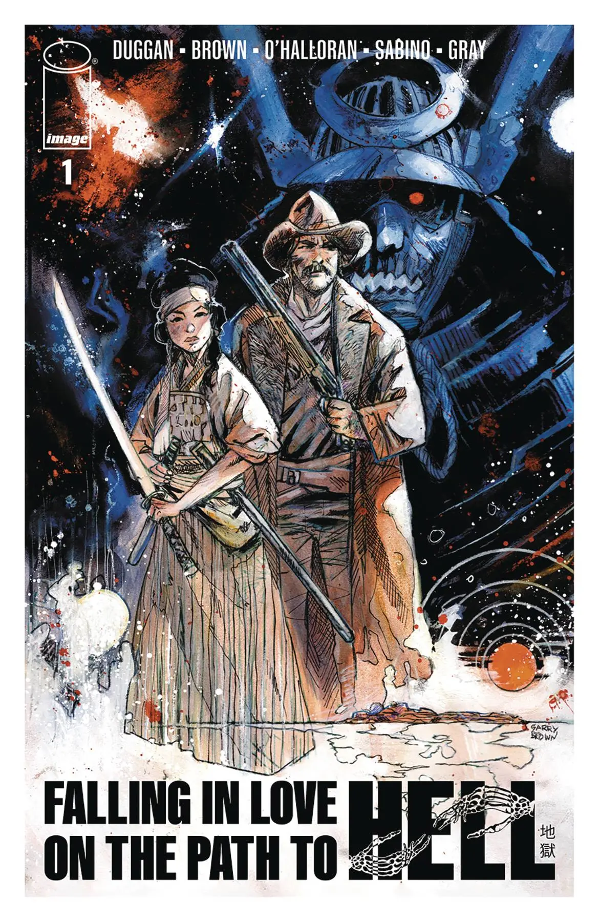 Falling In Love On Path To Hell #1 Cvr A Brown 1