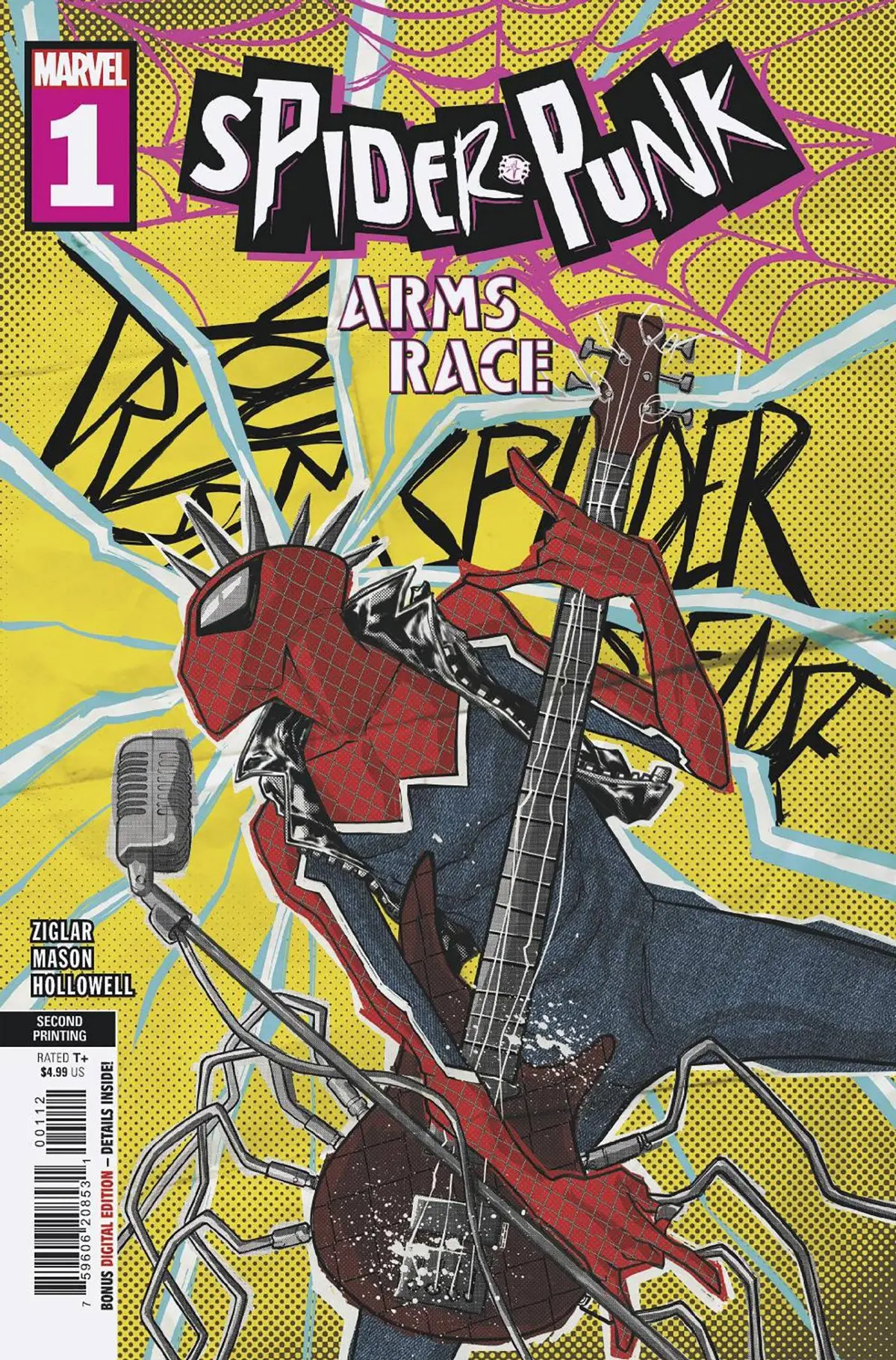 Spider-Punk Arms Race #1 2Nd Ptg David Baldeon Var 1