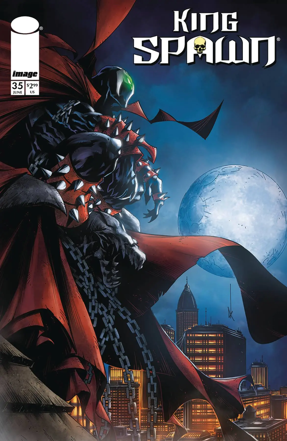 King Spawn #35 Cvr A Keane 1