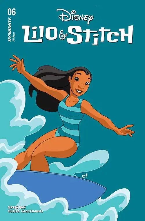 Lilo & Stitch #6 Cvr D Rousseau Color Bleed 1