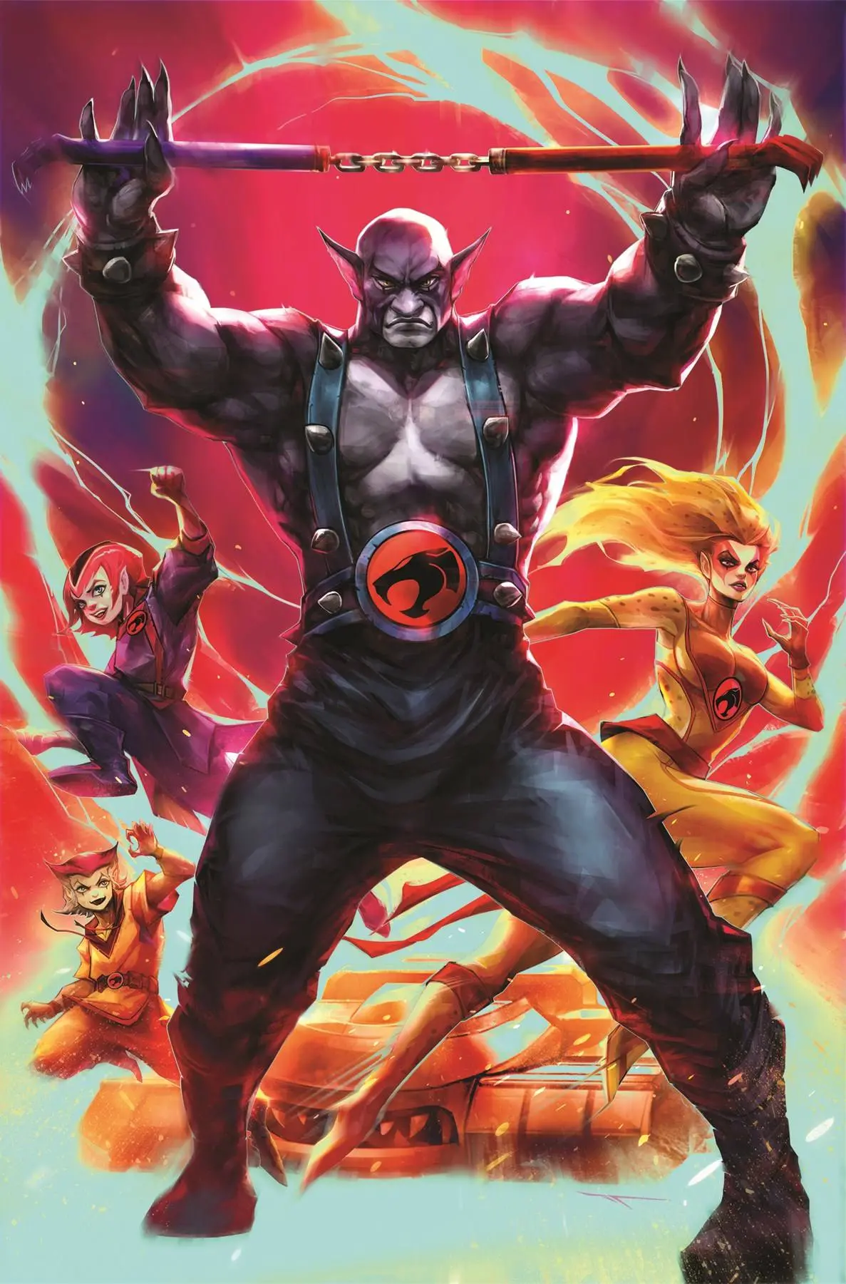 Thundercats #3 Cvr Ze 15 Copy Incv Tao Virgin Foil 1