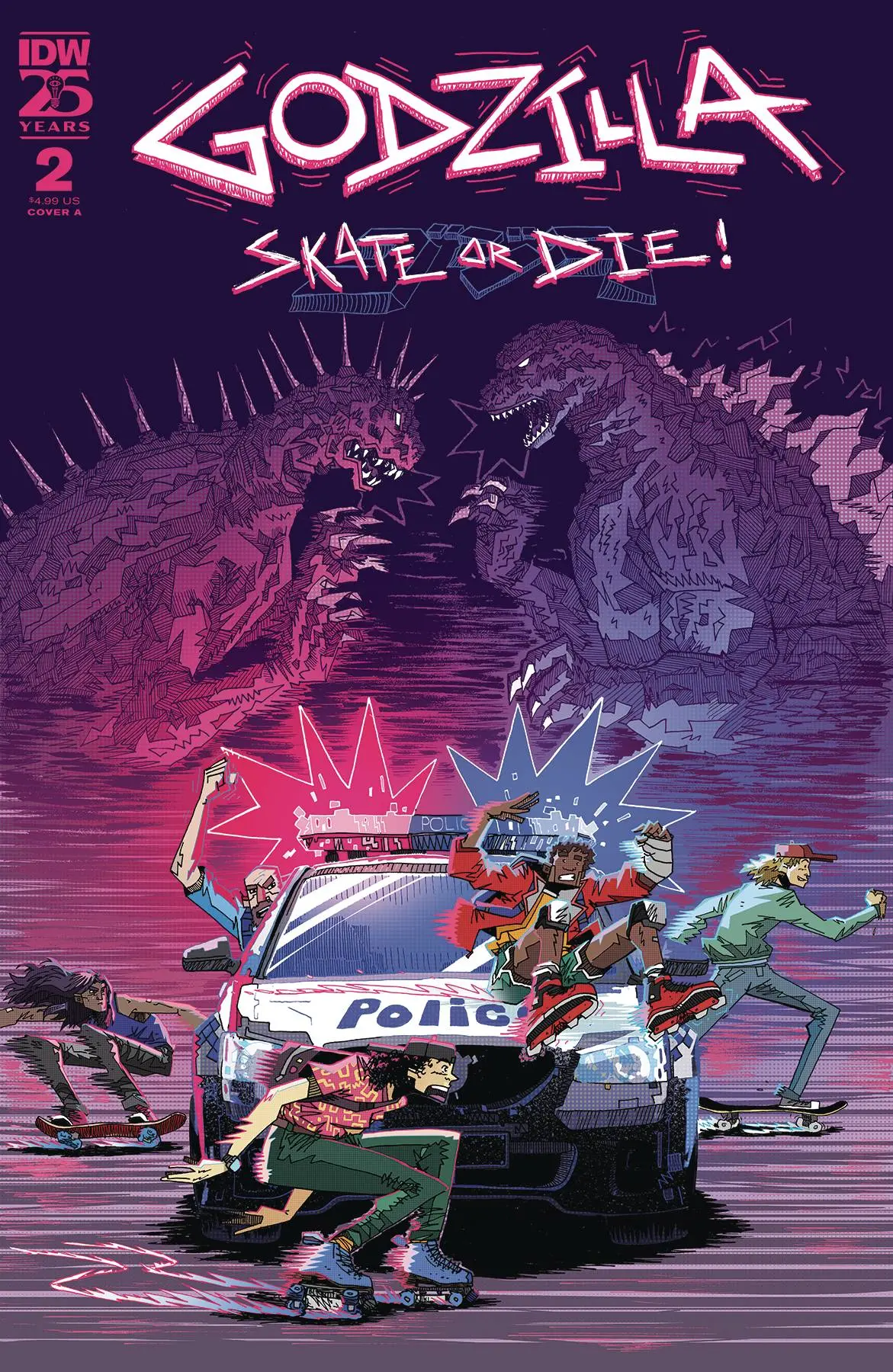 Godzilla Skate Or Die #2 Cvr A Joyce 1