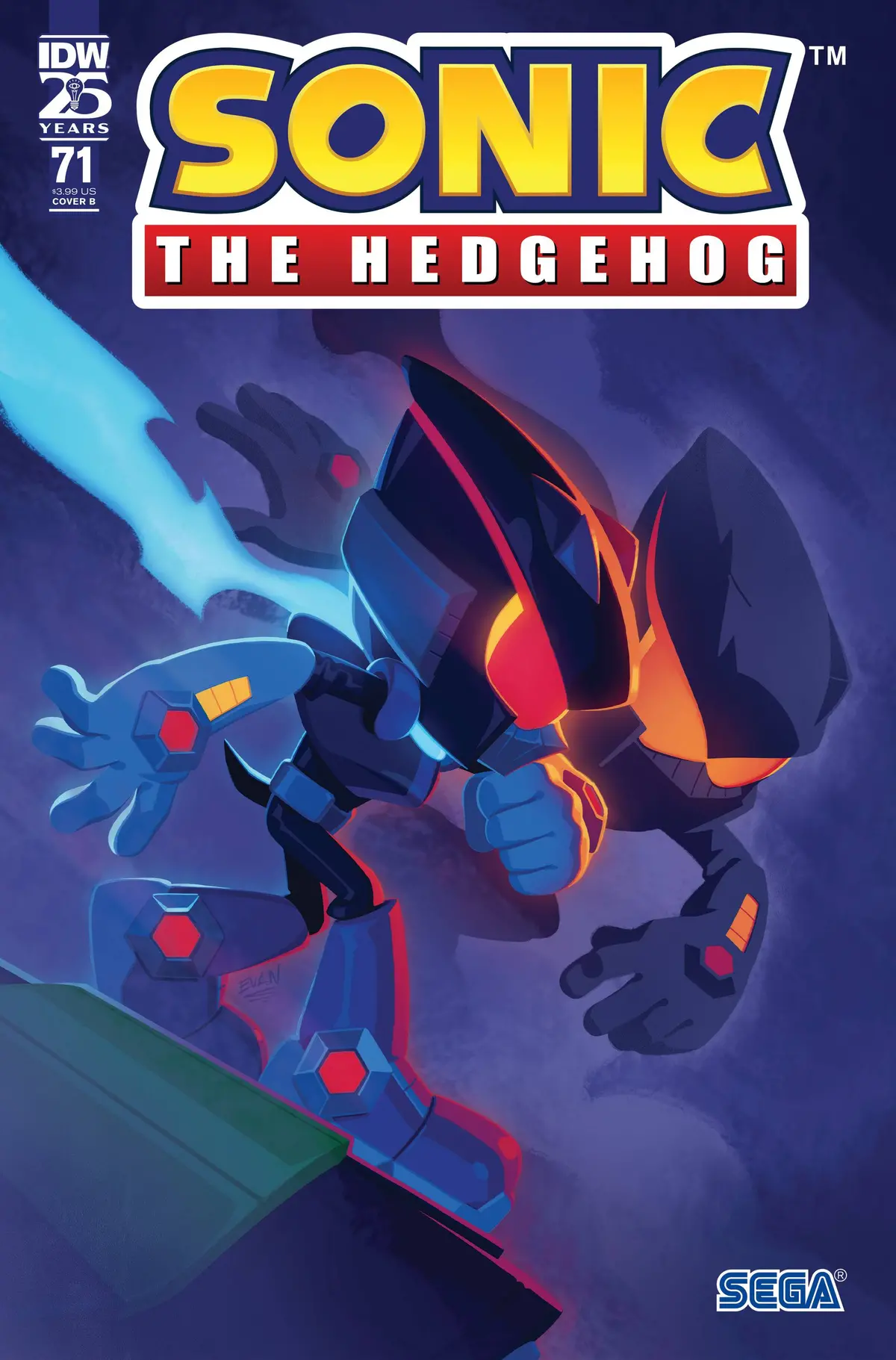 Sonic The Hedgehog #71 Cvr B Stanley 1