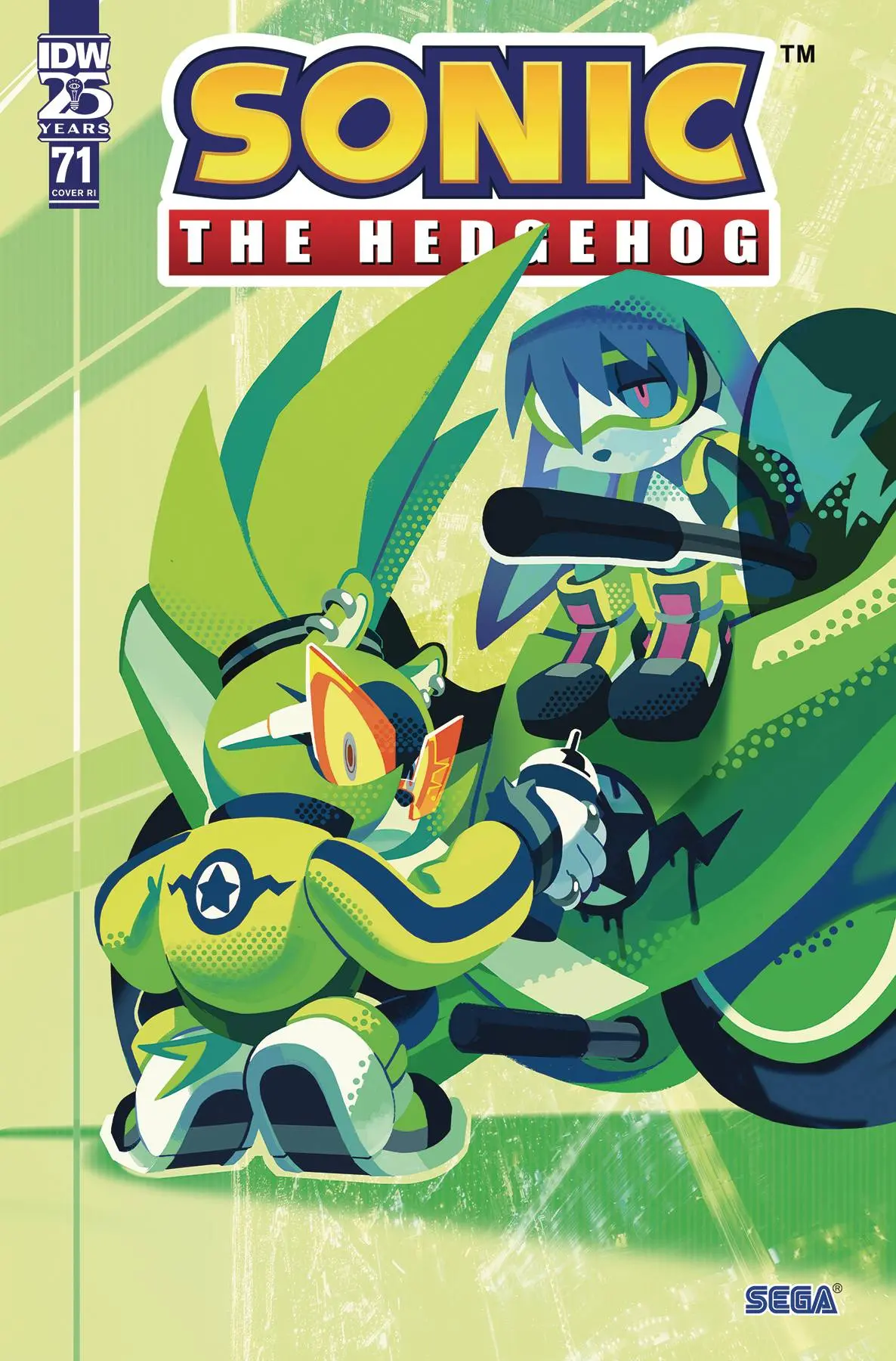 Sonic The Hedgehog #71 Cvr C 10 Fourdraine 1