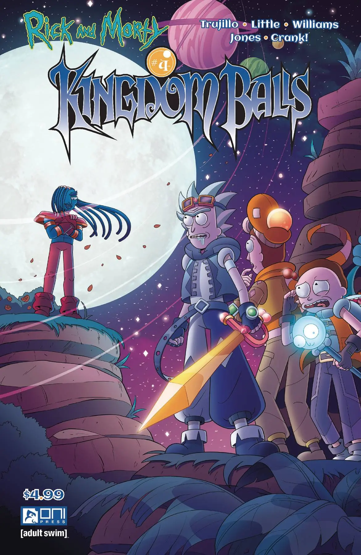 Rick And Morty Kingdom Balls #4 Cvr B Blake (Mr) 1