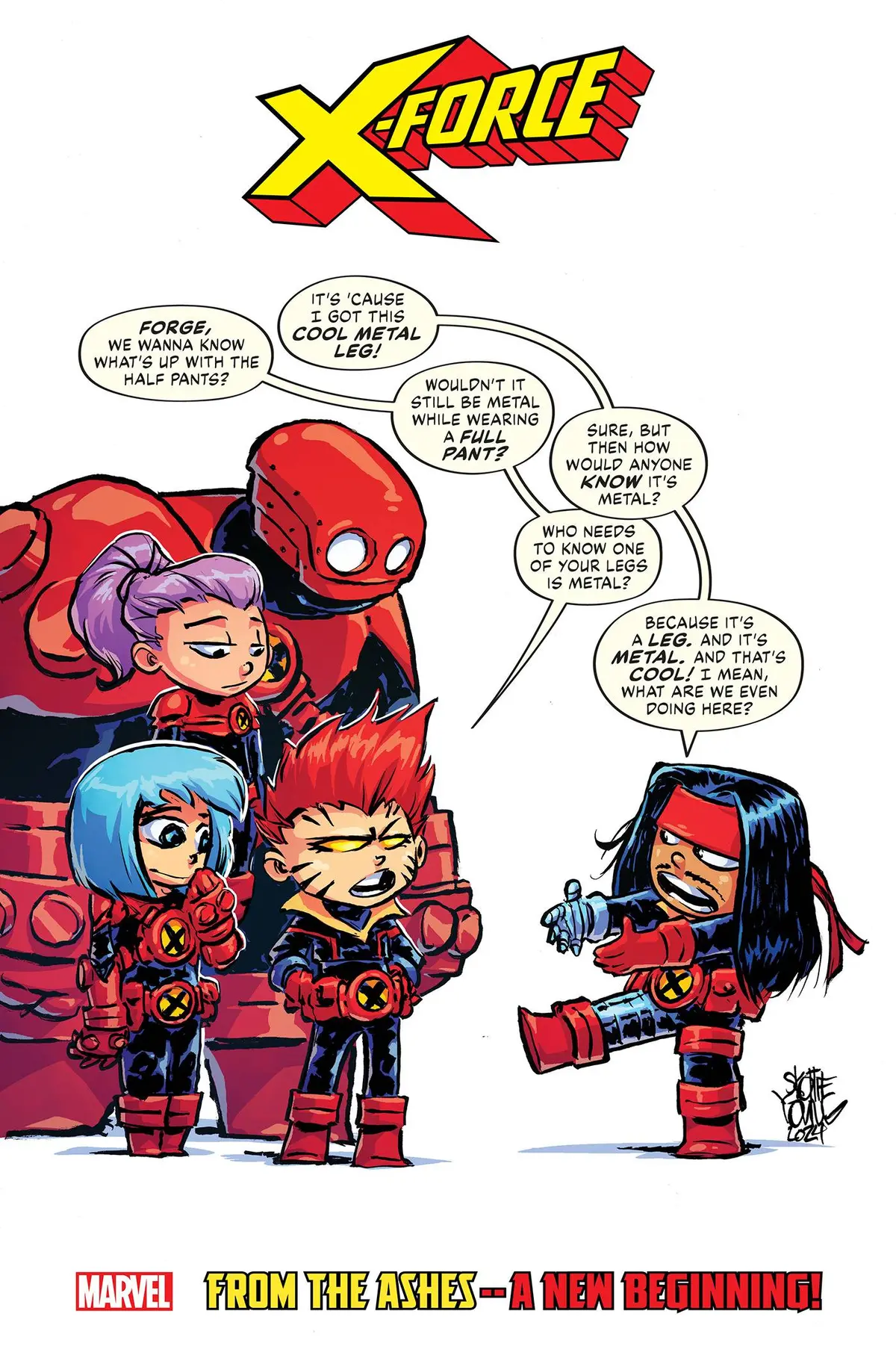 X-Force #1 Skottie Young Var 1