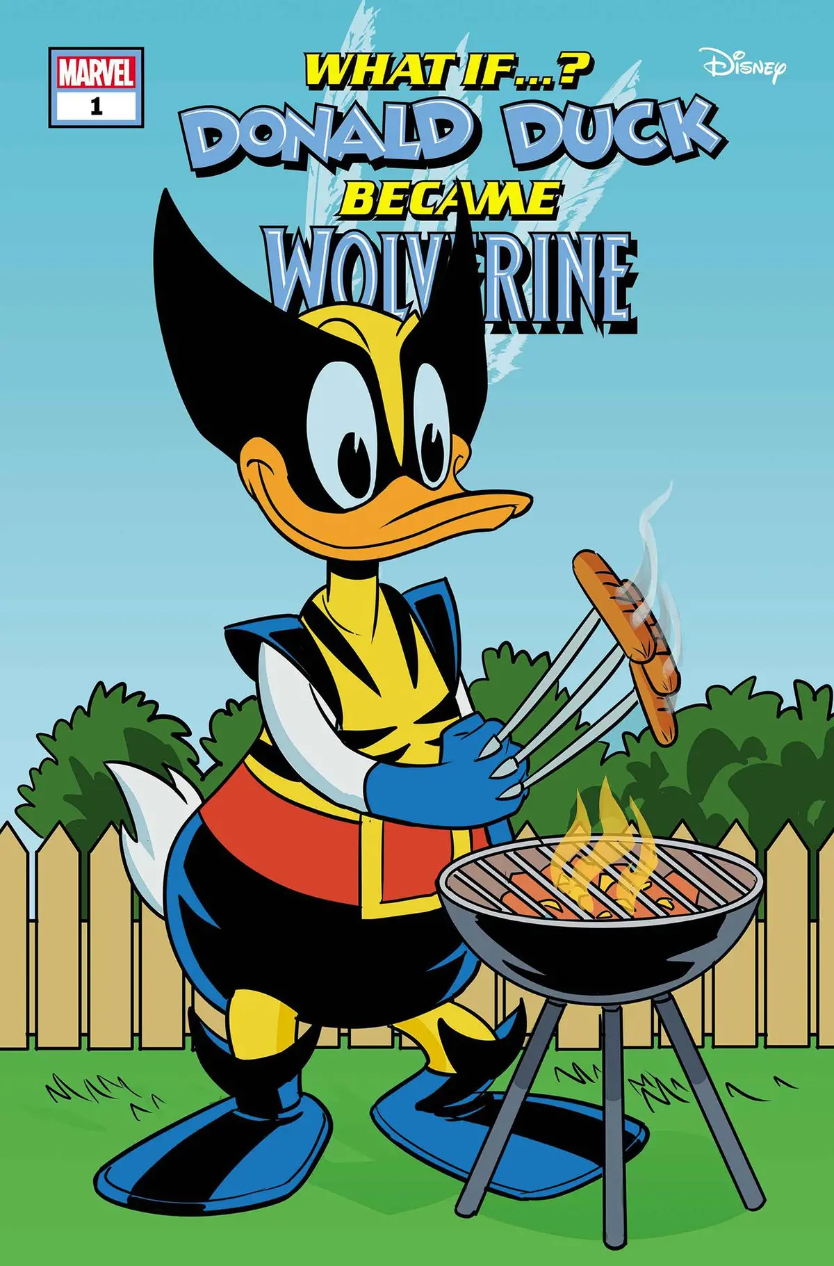 What If Donald Duck Became Wolverine #1 Phil Noto Var 1