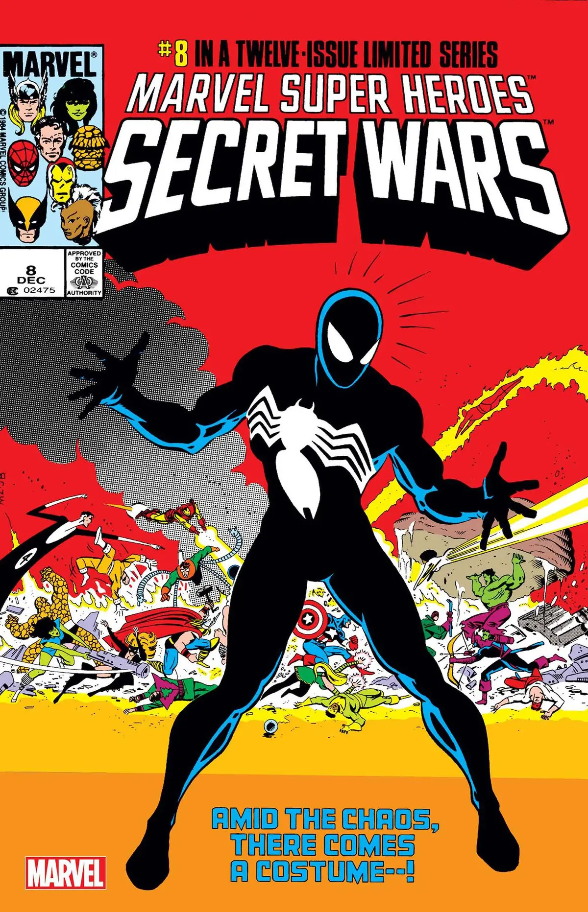 Msh Secret Wars #8 Facsimile Ed Foil Var 1