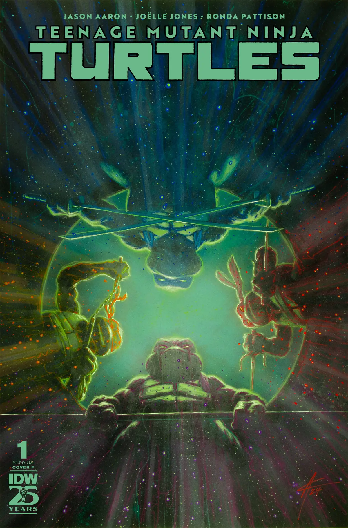 Teenage Mutant Ninja Turtles 2024 #1 Cvr F Campbell 1
