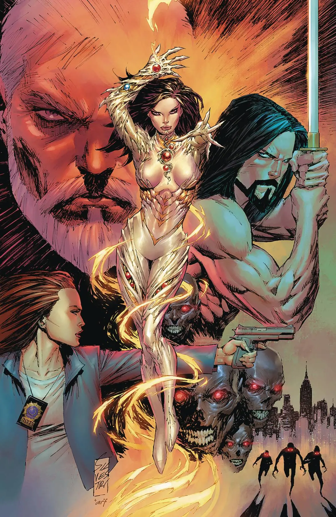 Witchblade #1 Cvr E 25 Copy Incv Silvestri 1