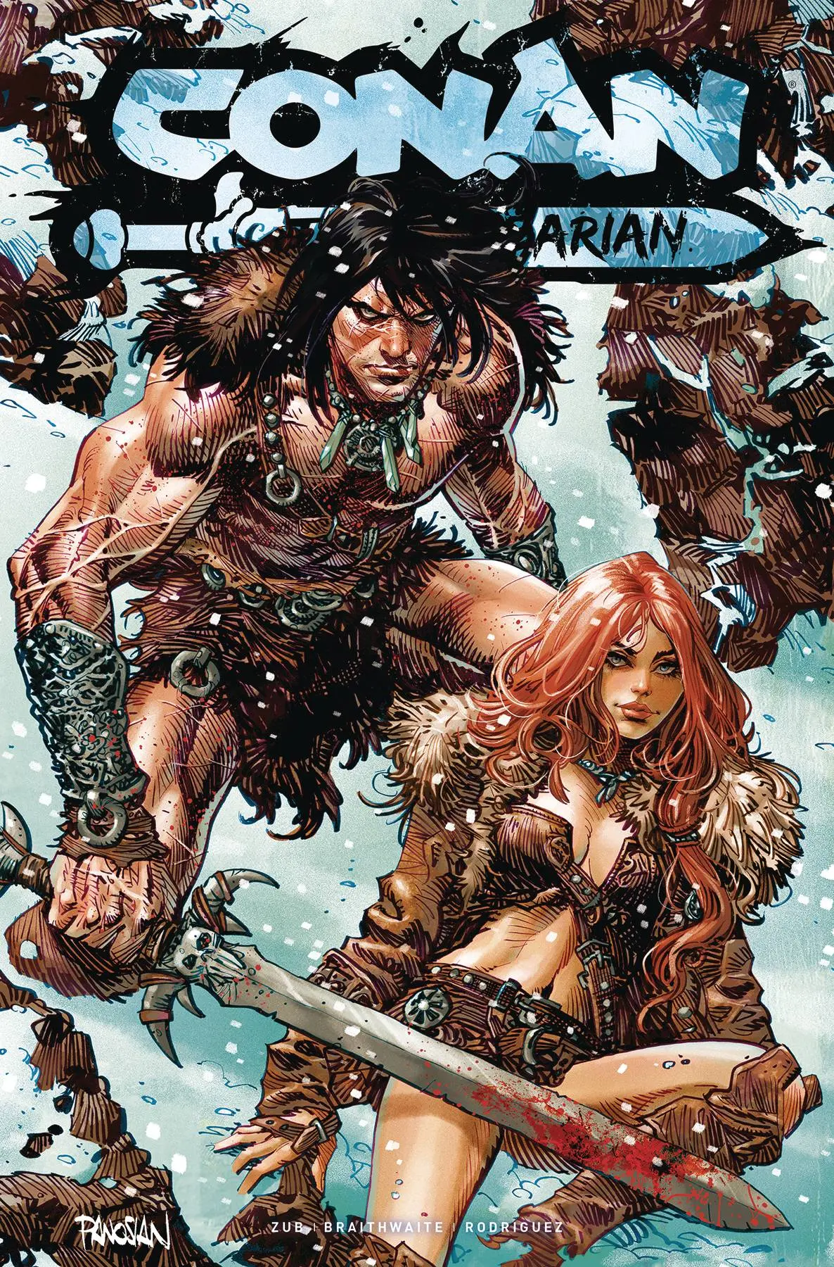 Conan Barbarian #13 Cvr A Panosian (Mr) 1