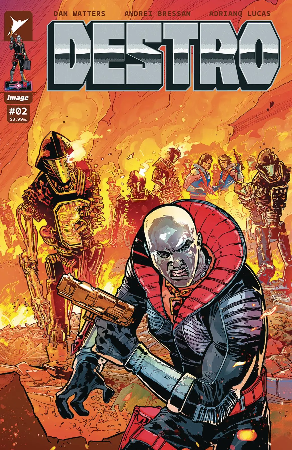 Destro #2 (Of 5) Cvr A Bressan & Lucas 1