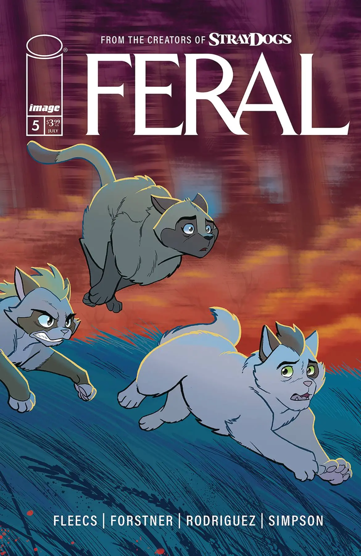 Feral #5 Cvr A Forstner Fleecs Forstner 1