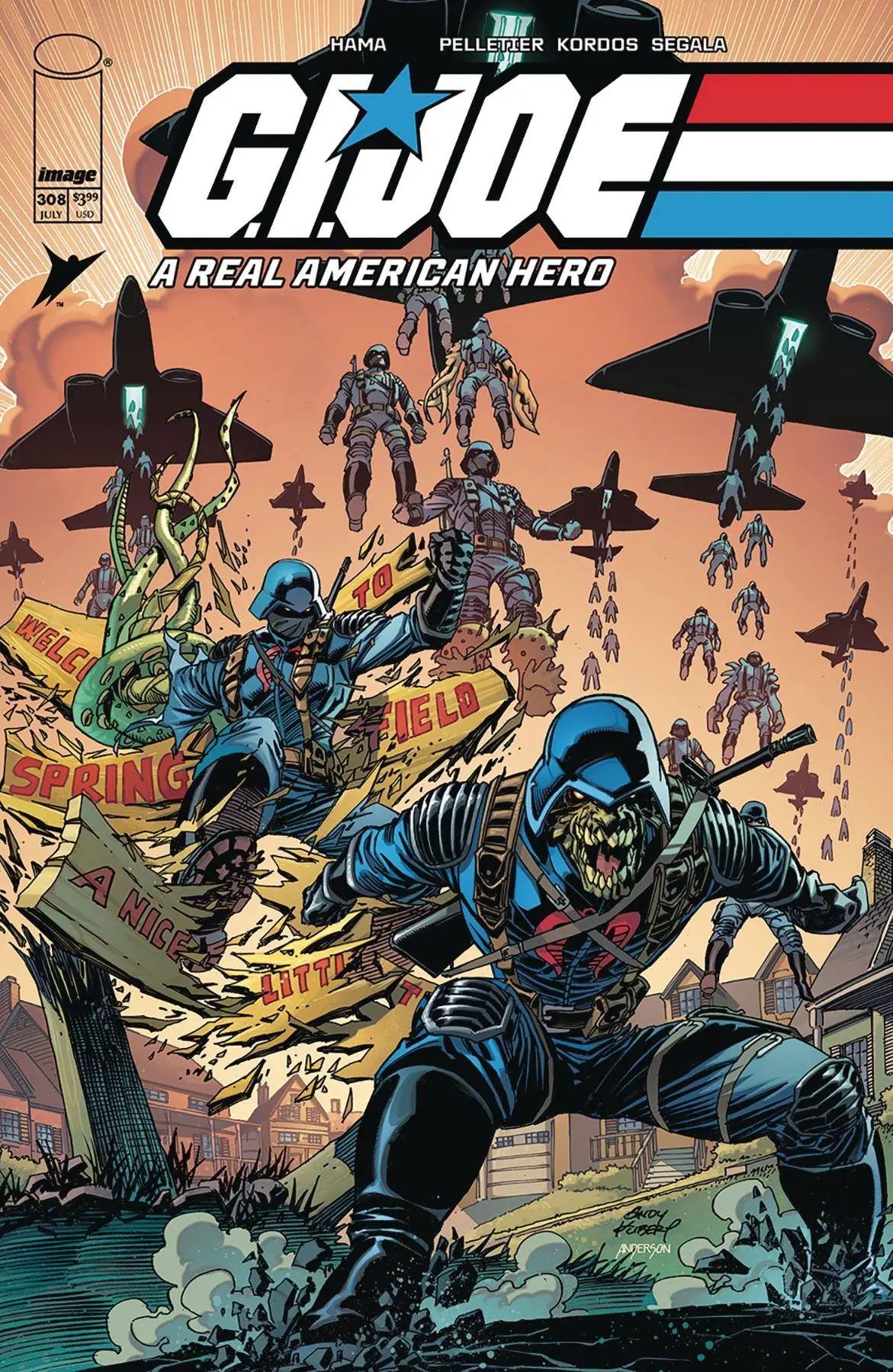Gi Joe A Real American Hero #308 Cvr A Kubert & Anderson 1