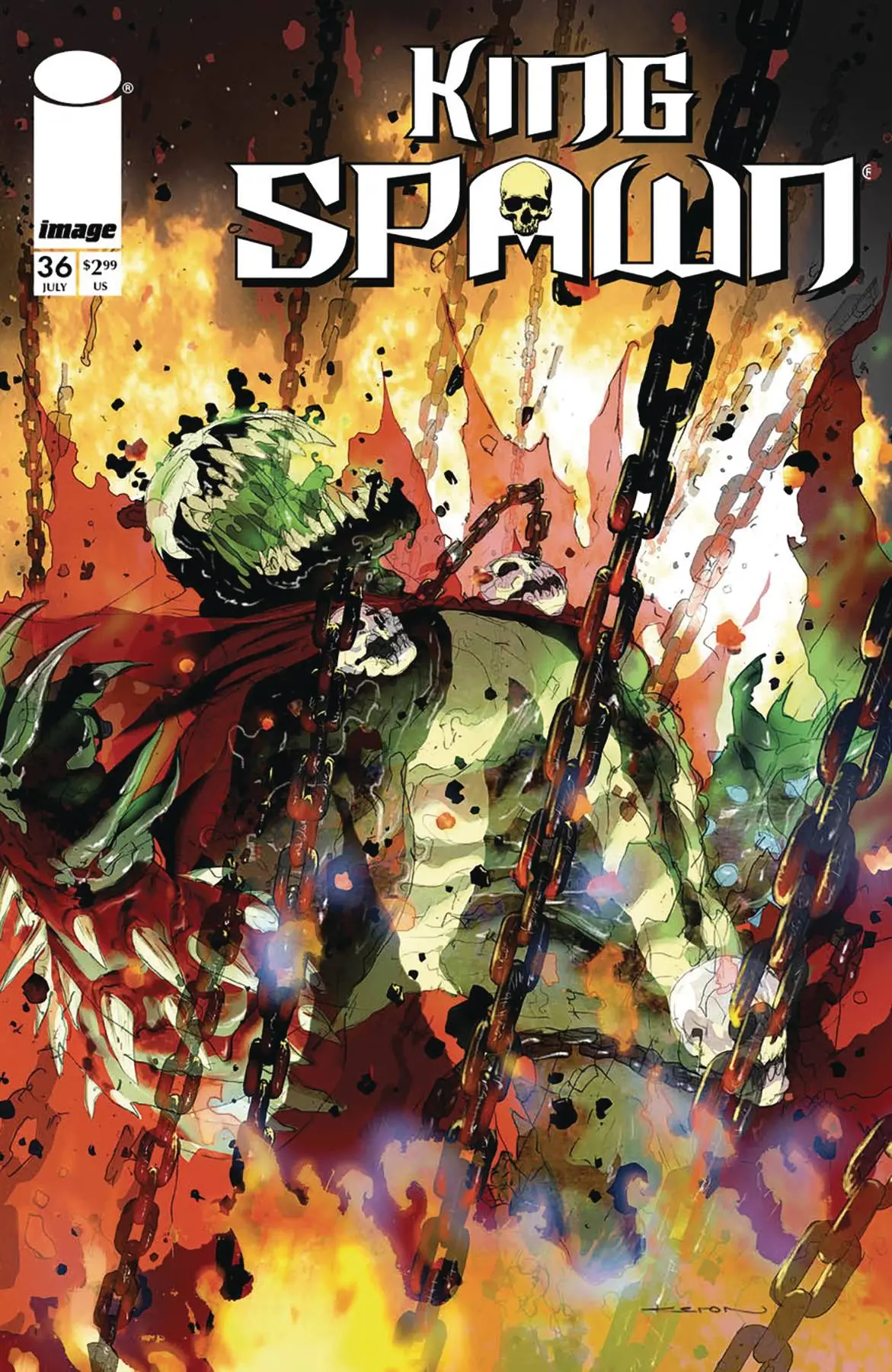 King Spawn #36 Cvr A Grant 1