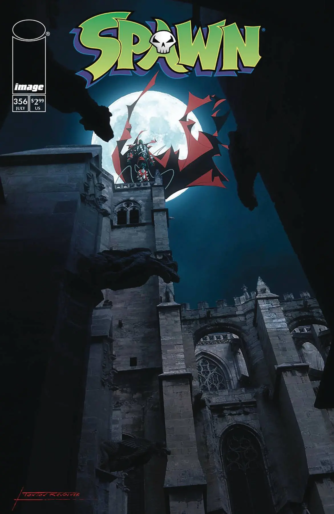 Spawn #356 Cvr B Revolver 1