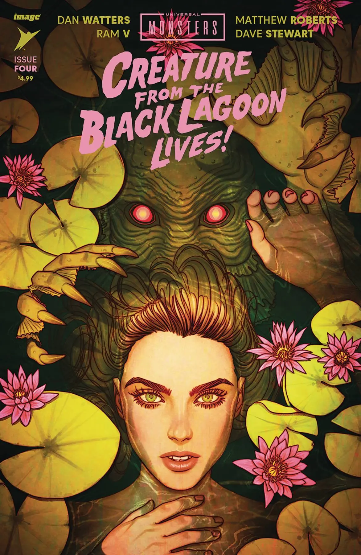 Universal Monsters Black Lagoon #4 (Of 4) Cvr B Frison 1