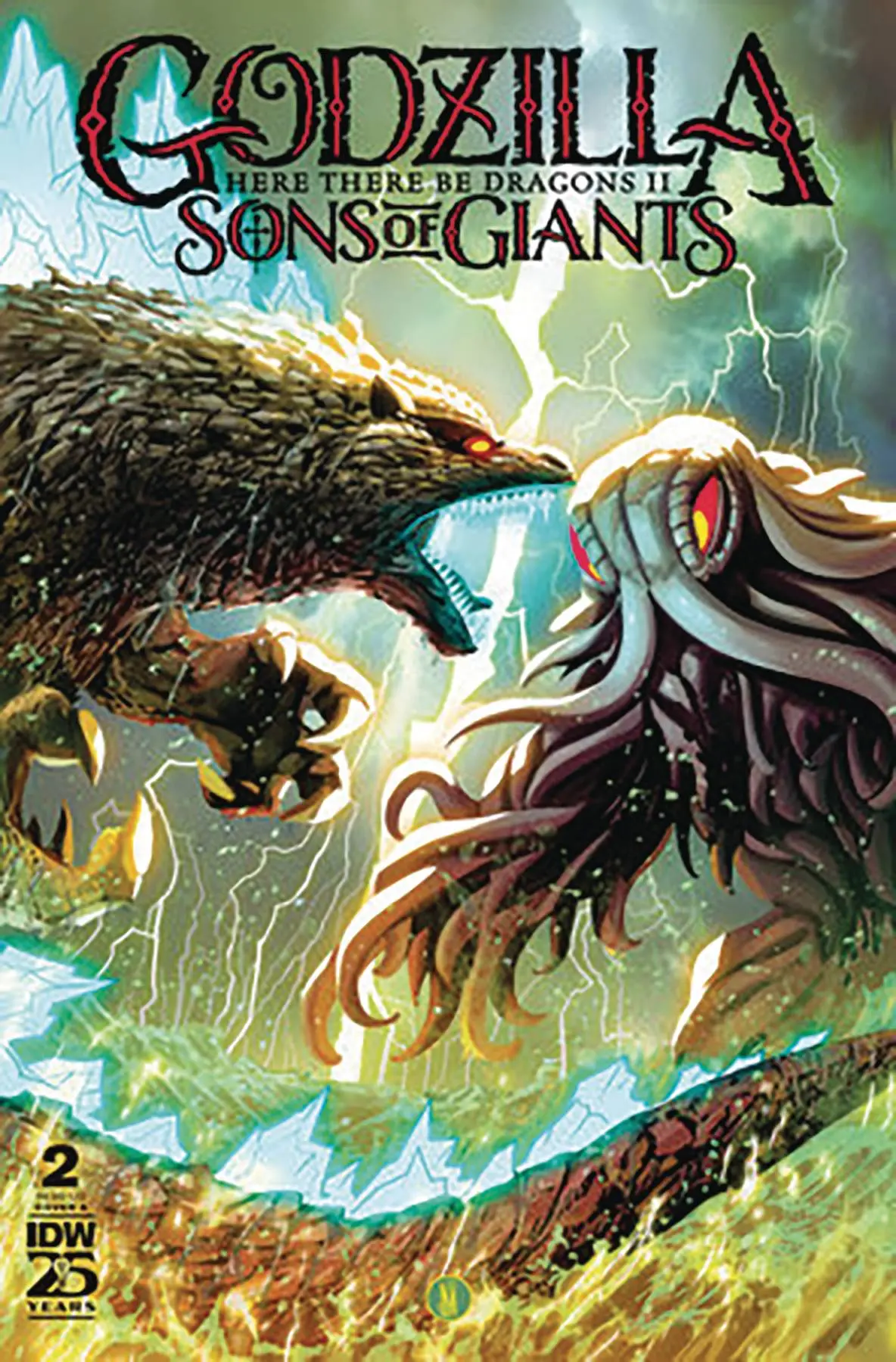 Godzilla Here There Be Dragons Ii Sons Of Giants #2 Cvr A Mi 1
