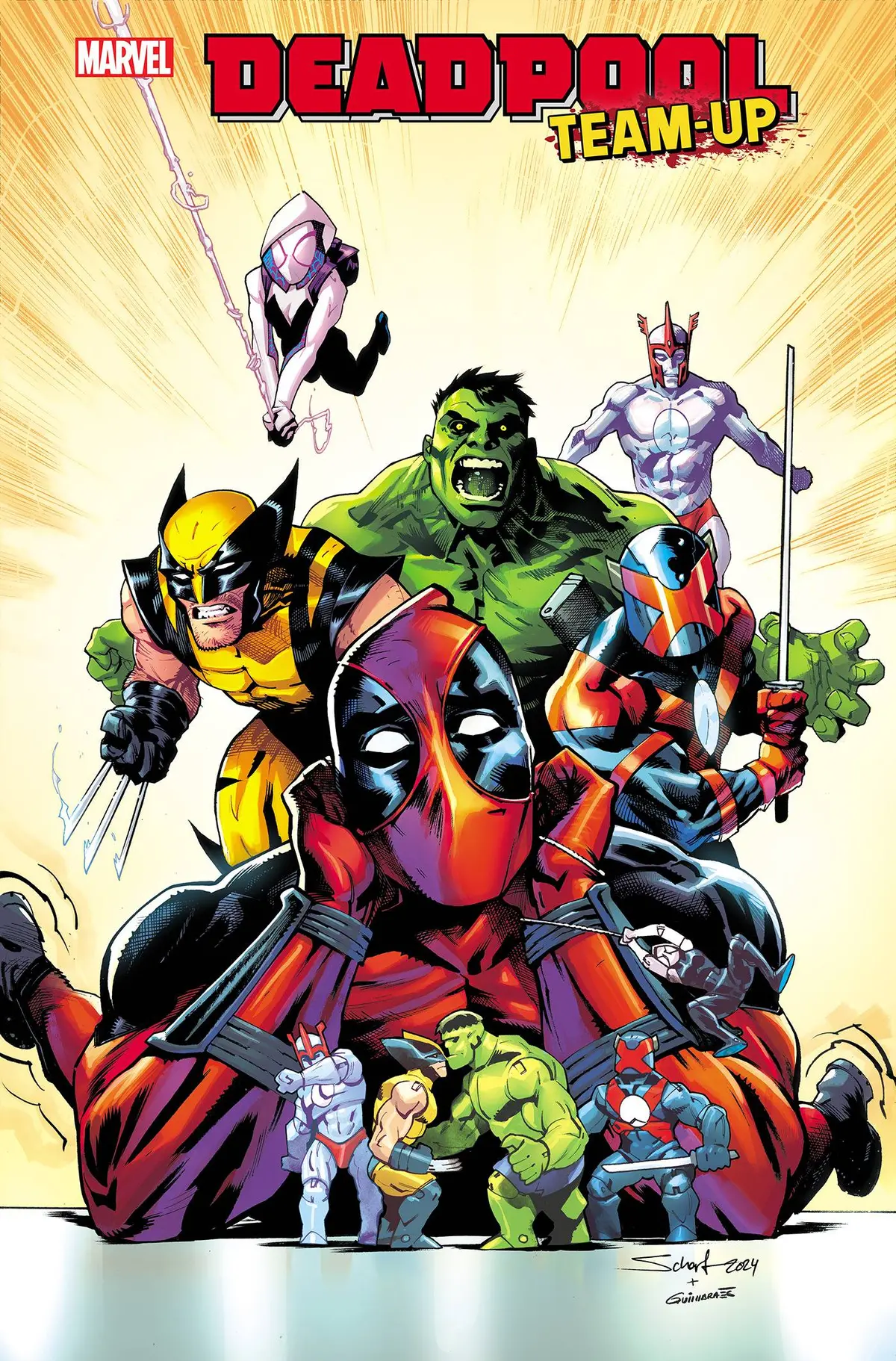 Deadpool Team-Up #1 (Of 5) 25 Copy Incv Jonas Scharf Var 1