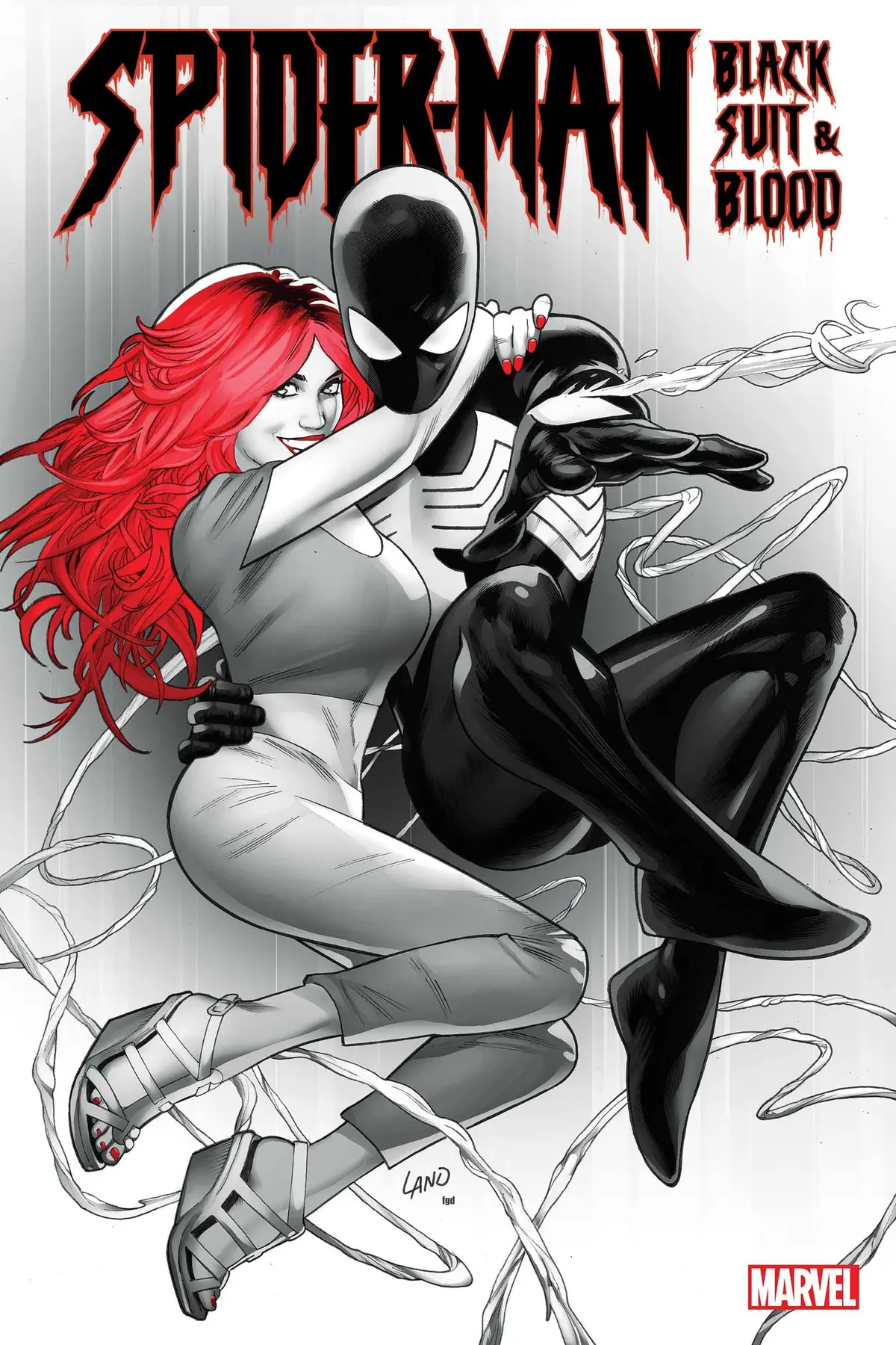 Spider-Man Black Suit And Blood #1 (Of 4) Greg Land Var 1