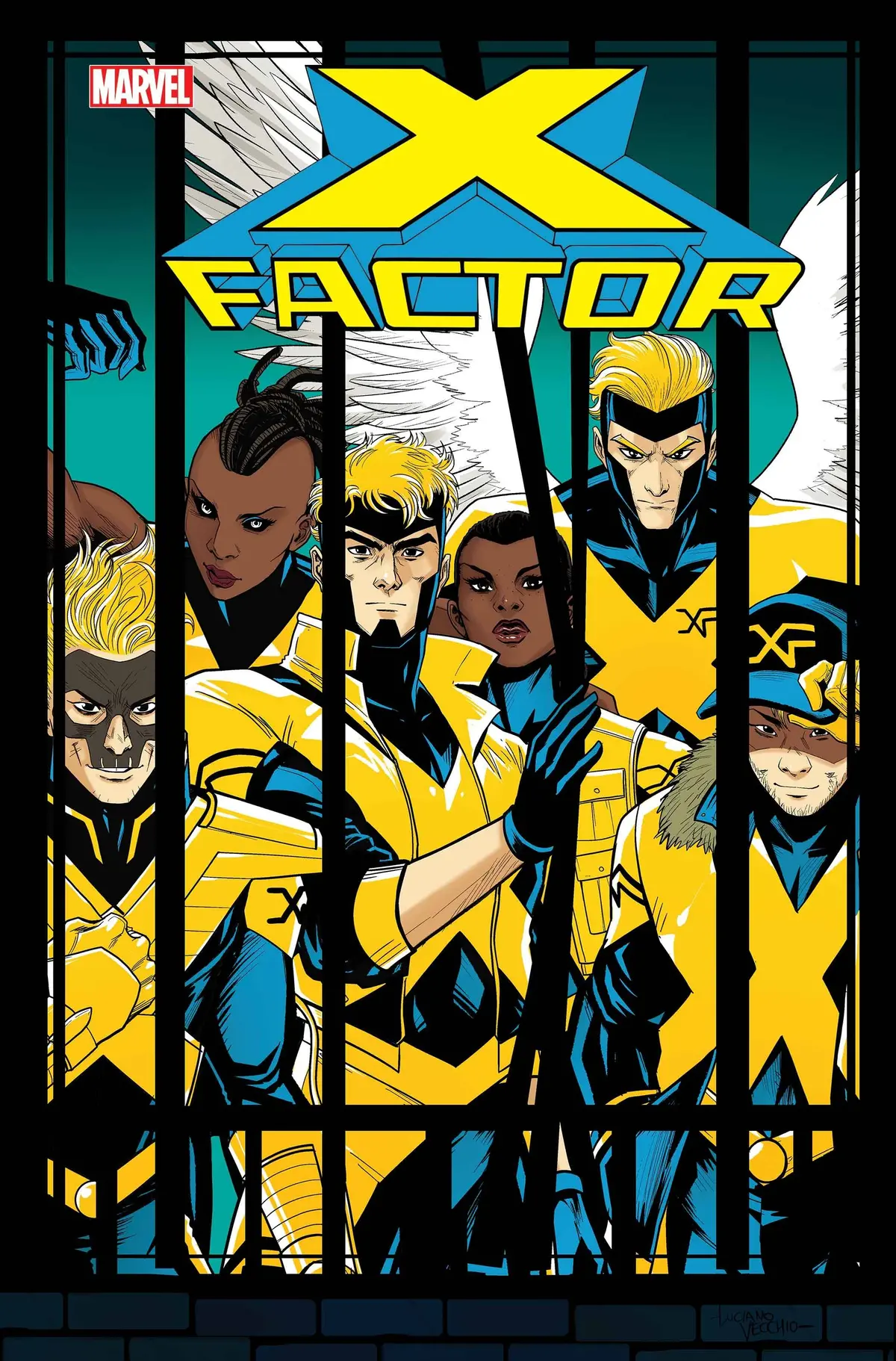 X-Factor #1 Luciano Vecchio Windowshades Var 1