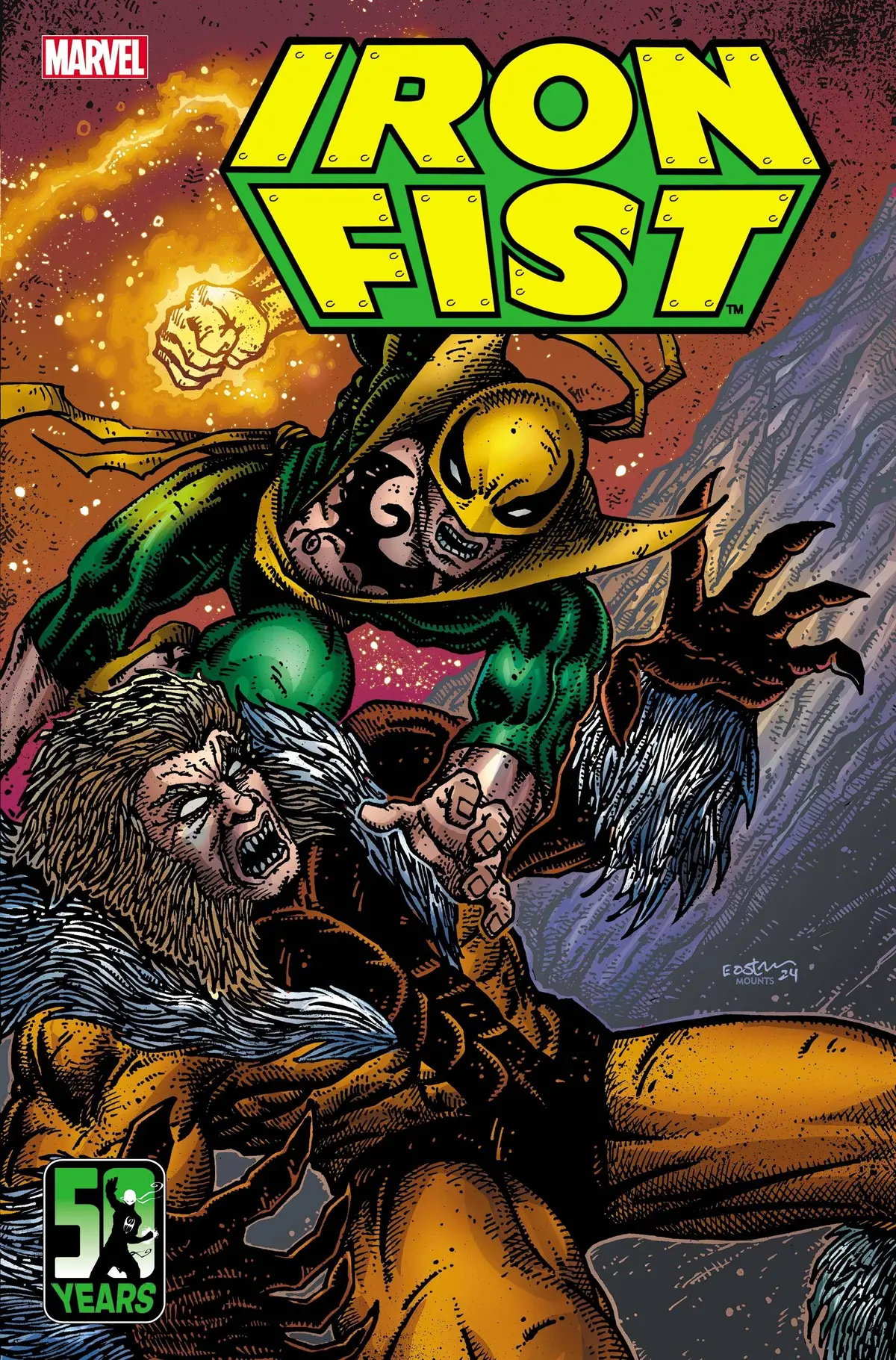 Iron Fist 50Th Ann Special #1 Kevin Eastman Var 1