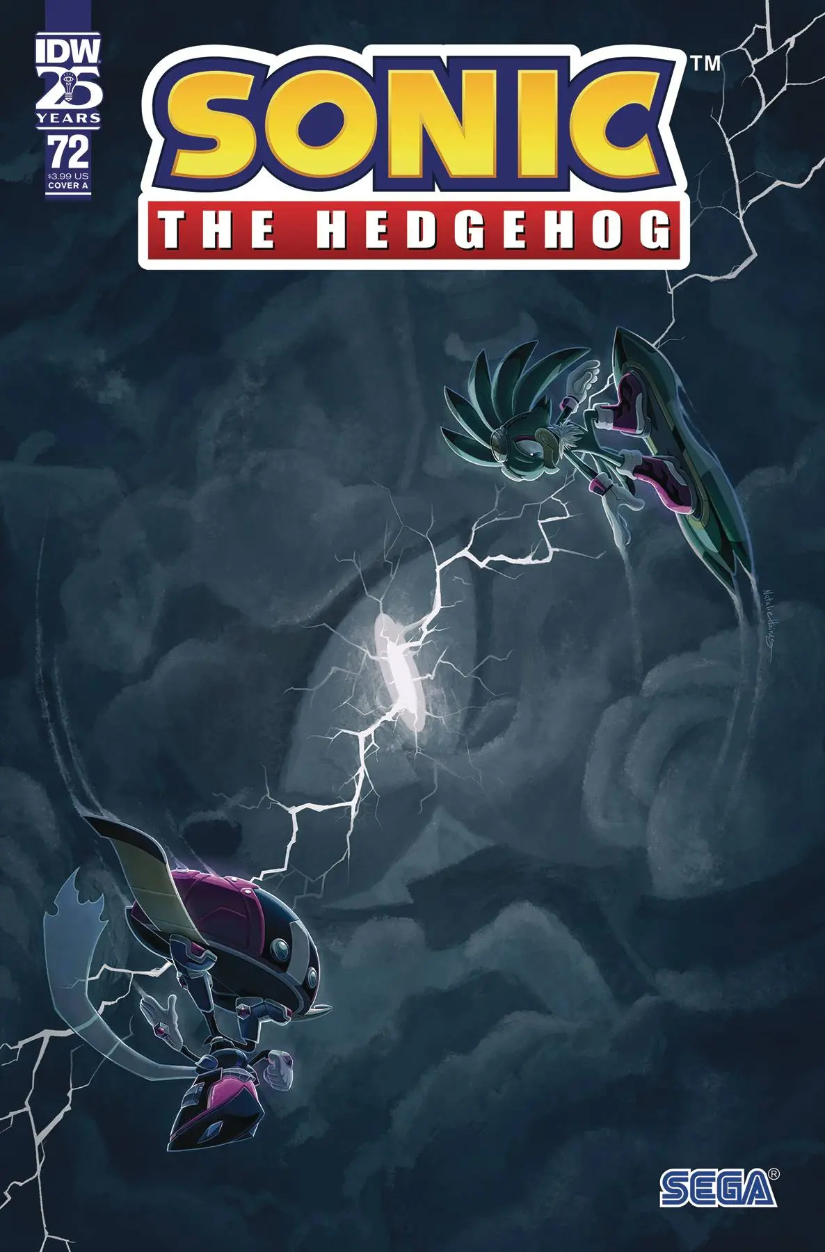 Sonic The Hedgehog #72 Cvr A Haines 1